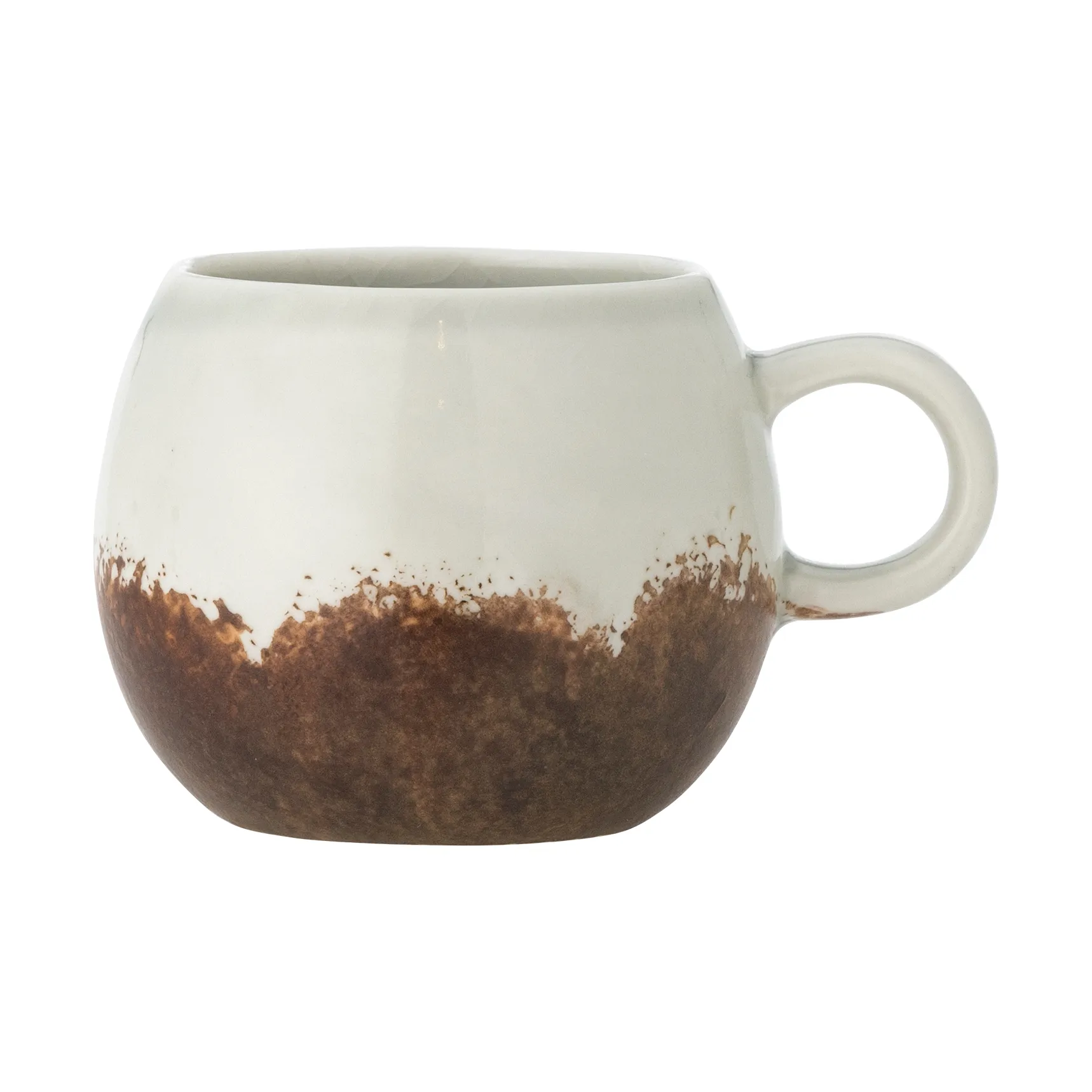 Bloomingville - Paula Espressokop, Brun, Stentøj, D7xH6 cm