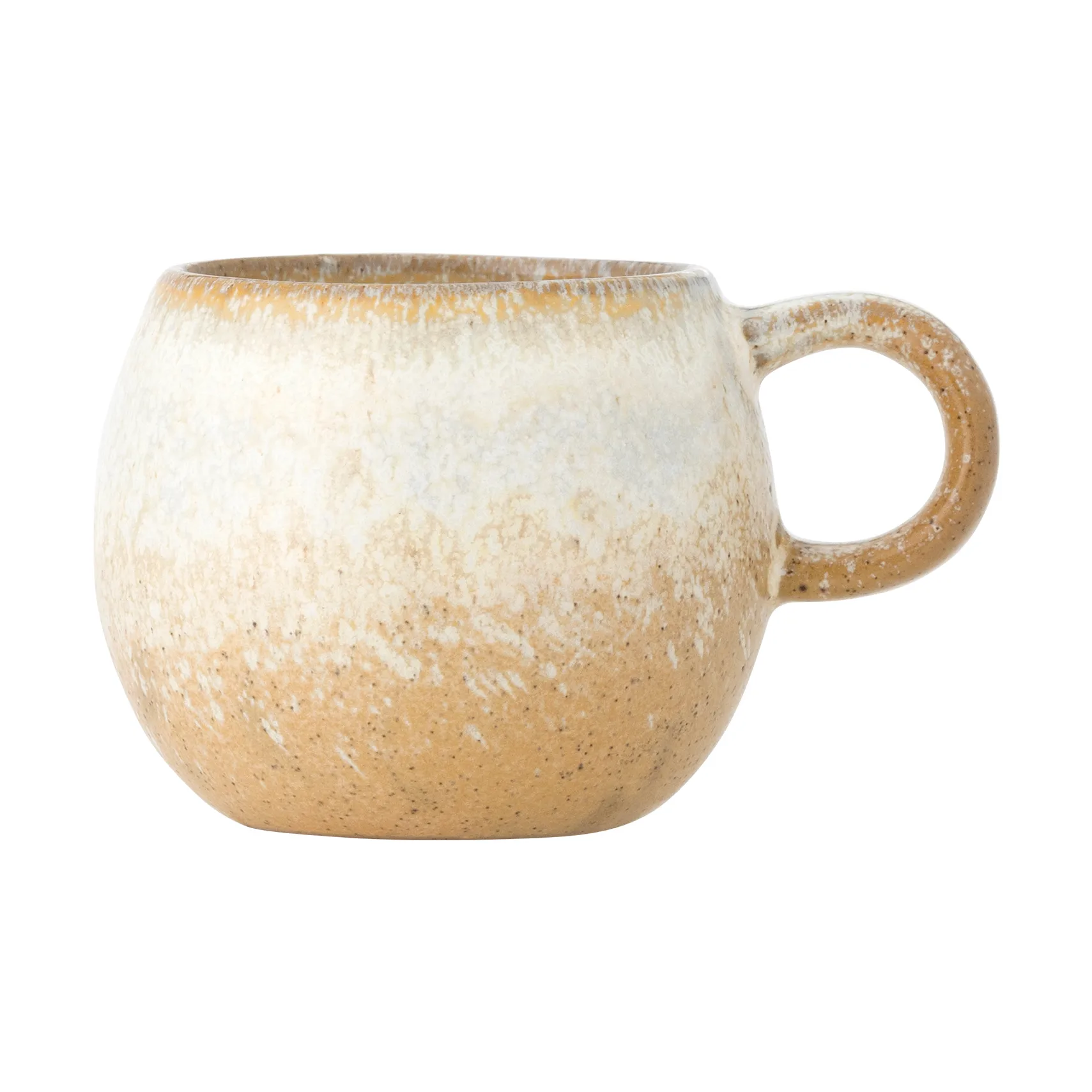 Bloomingville - Paula Espressokop, Natur, Stentøj, D7xH6 cm