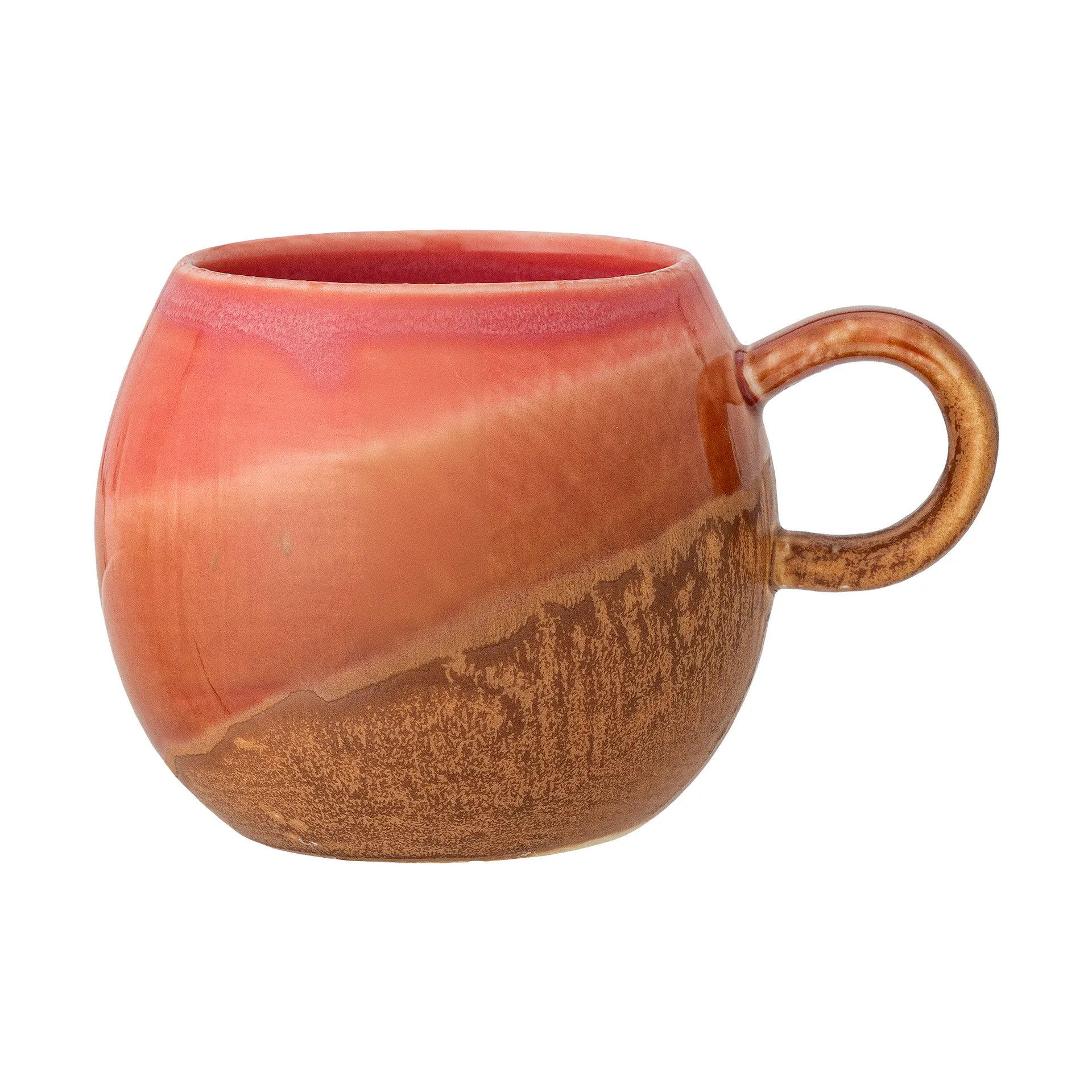 Bloomingville - Paula Kop, Orange, Stentøj, D9xH8 cm