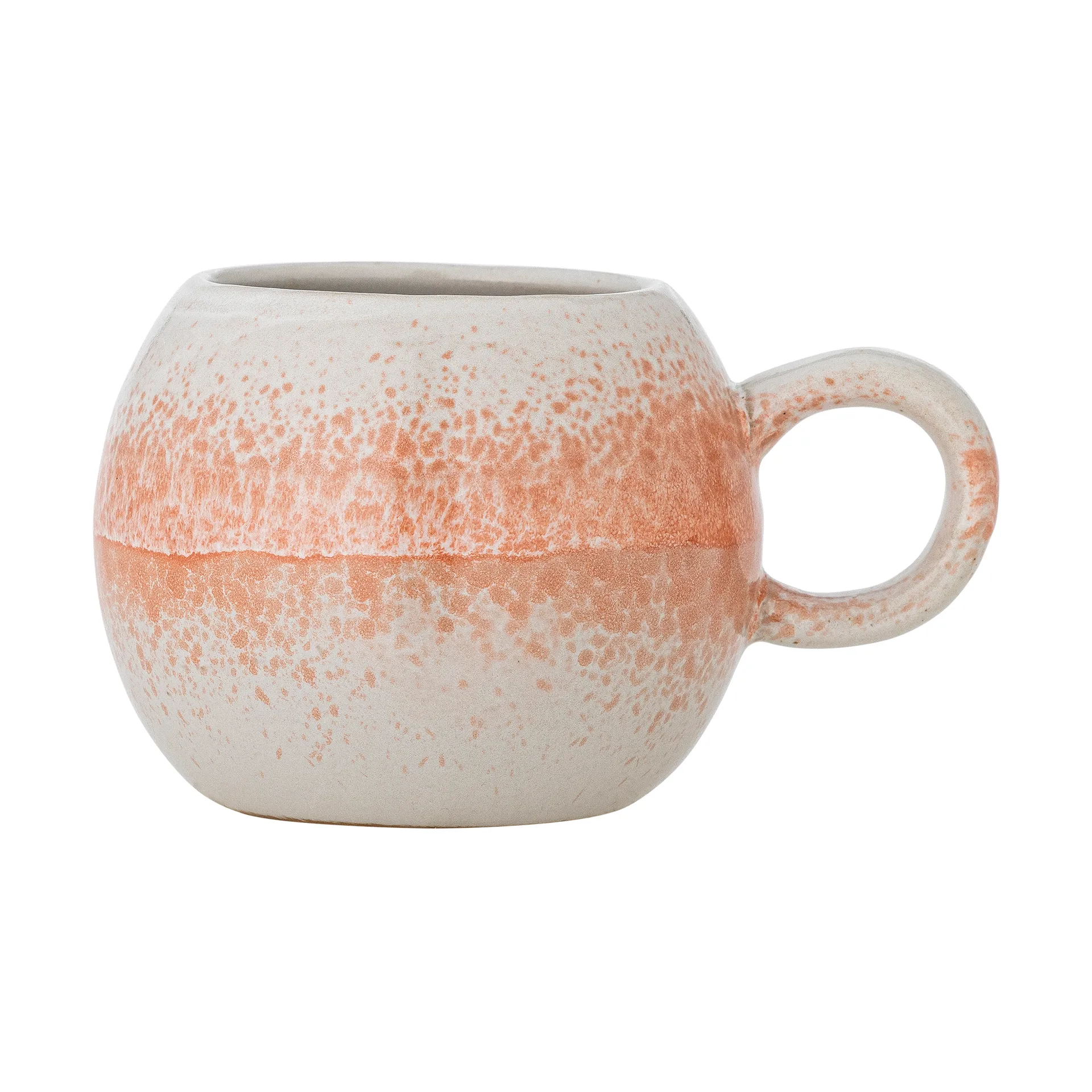 Bloomingville - Paula Krus, Orange, Stentøj, D10,5xH8,5 cm