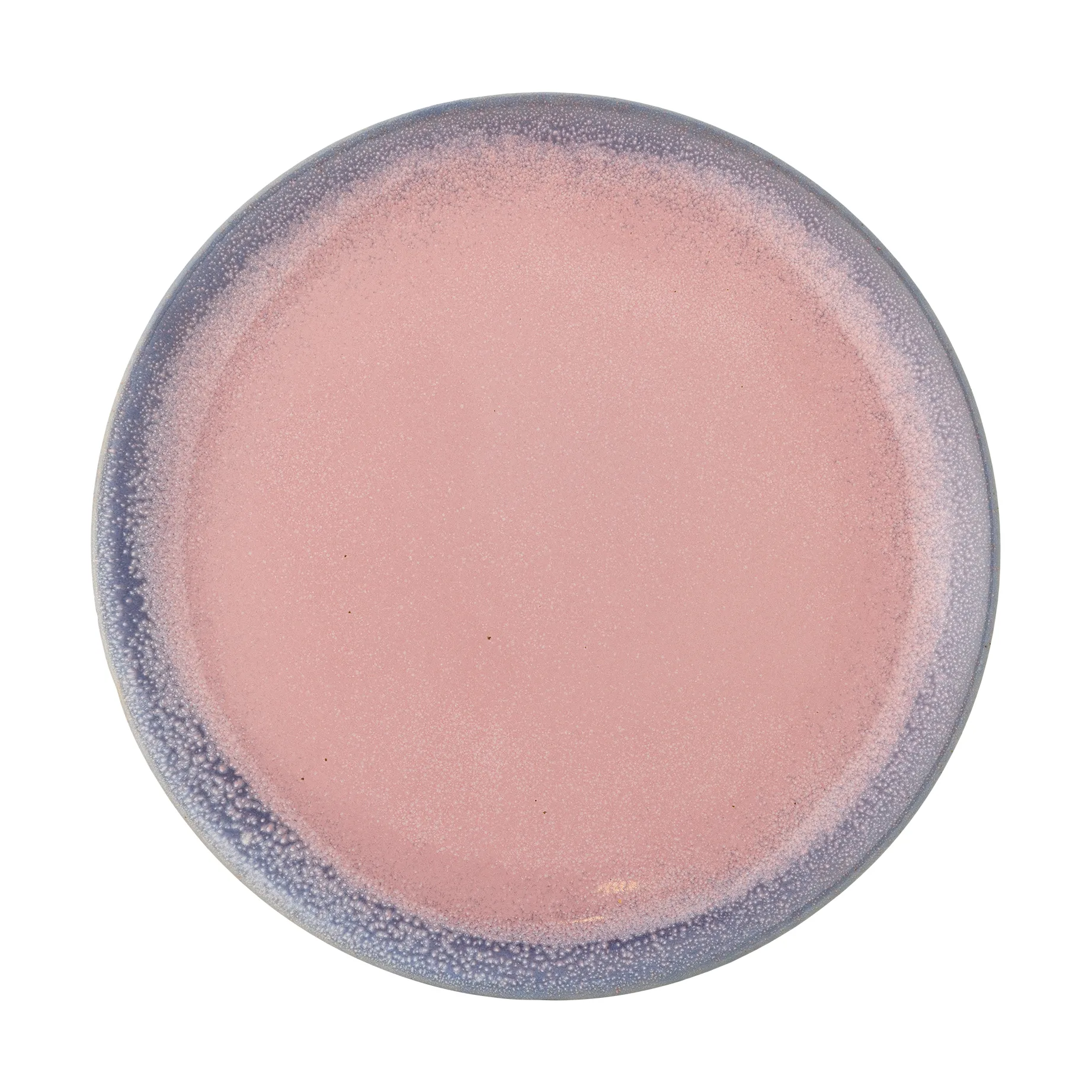 Bloomingville - Paula Tallerken, Rosa, Stentøj, D26,5xH2 cm