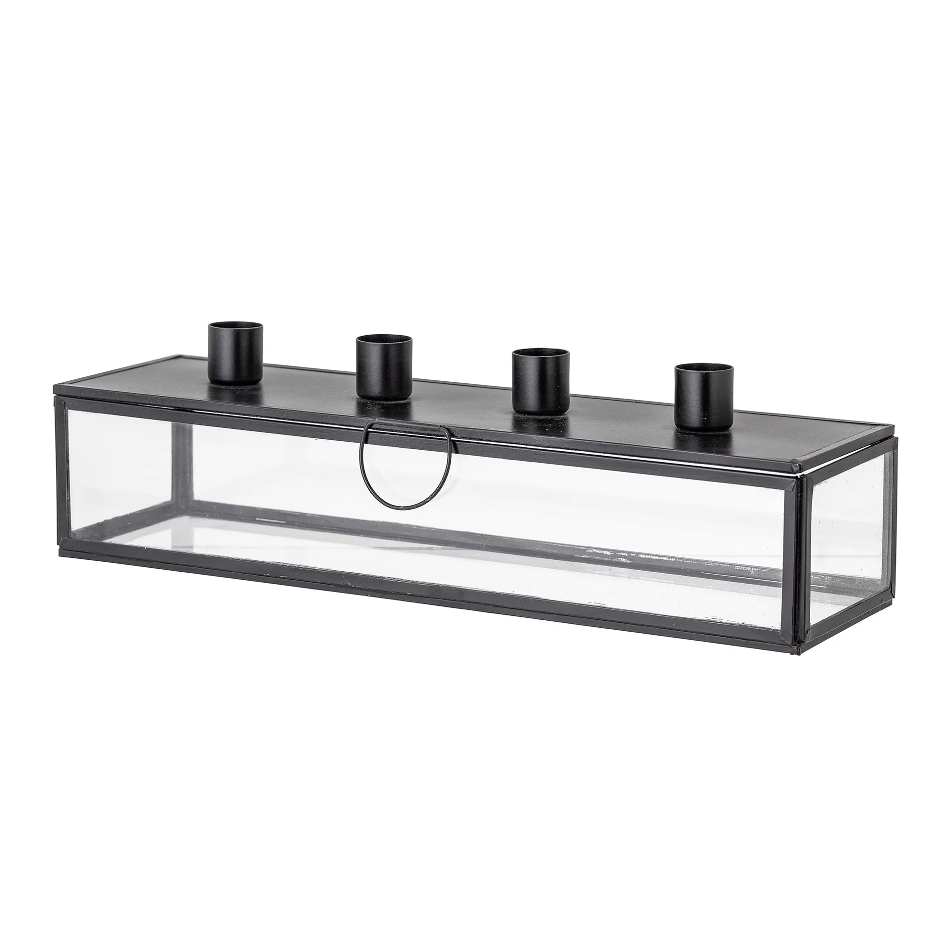 Bloomingville Pelo adventslysestake 34 cm Svart og klar