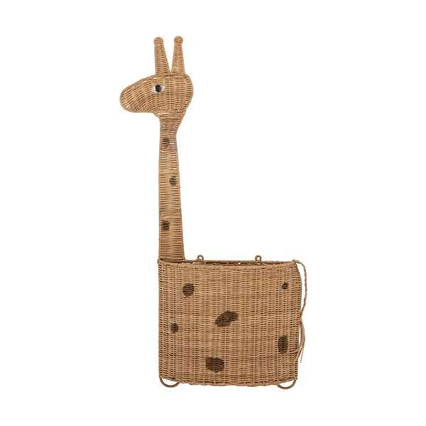 Philine väggkorg 90 cm, Nature giraffe