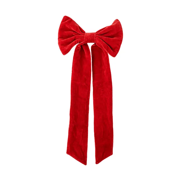 Ruby dekorationsrosett, Red, 53x25 cm