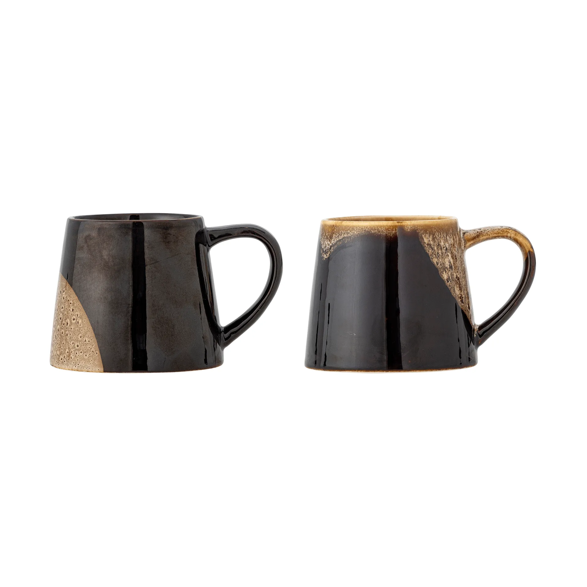 Bloomingville Rye mugg Brown, 2 delar