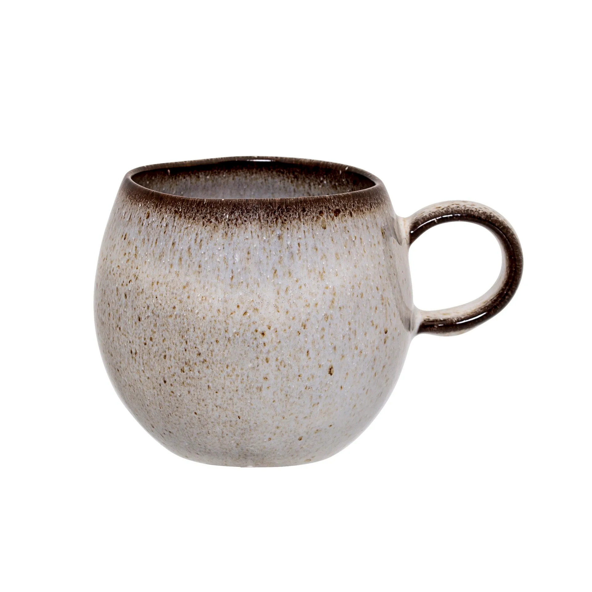 Bloomingville Sandrine mugg 8 cm ljusgr&aring;