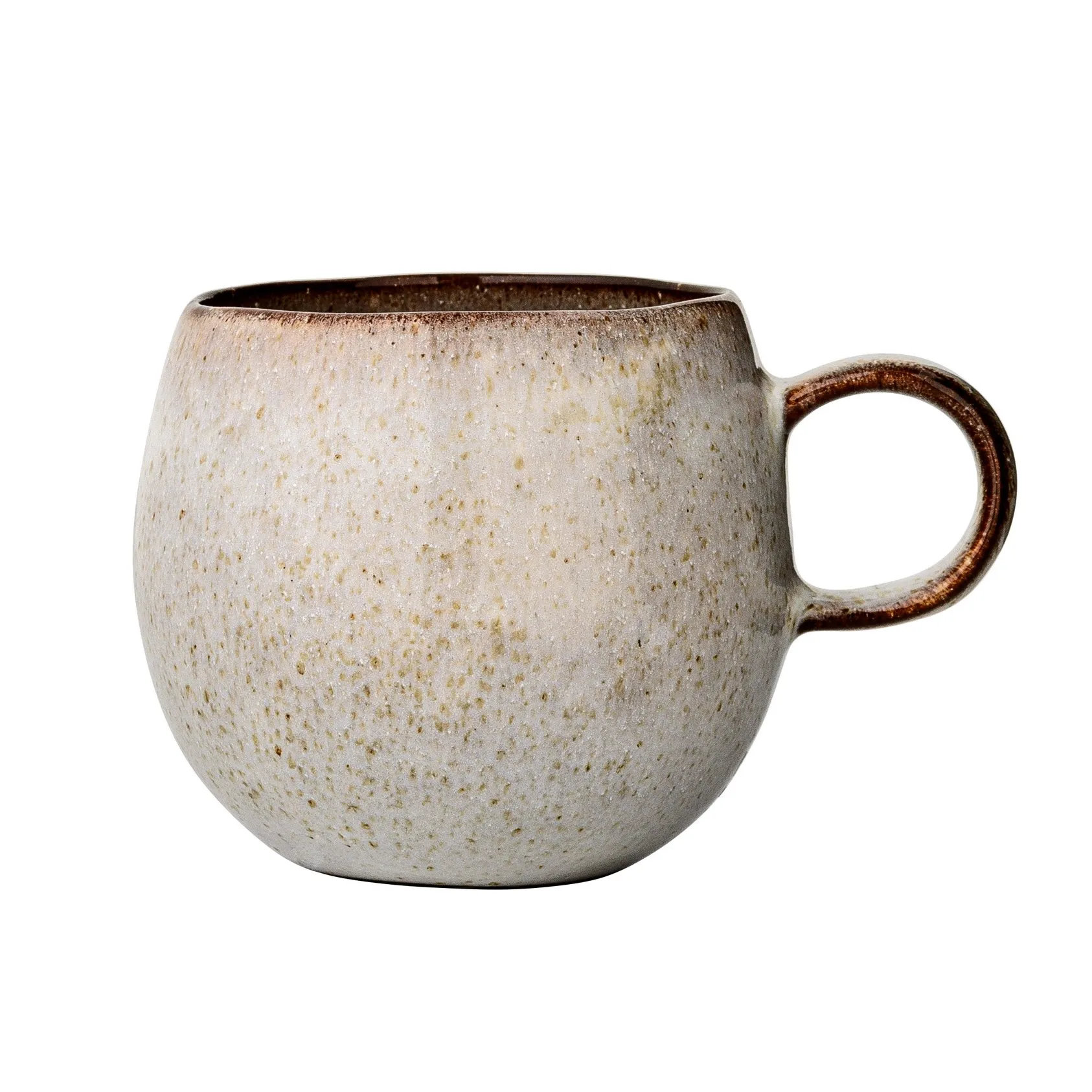 Bloomingville Sandrine mugg 9,5 cm ljusgr&aring;