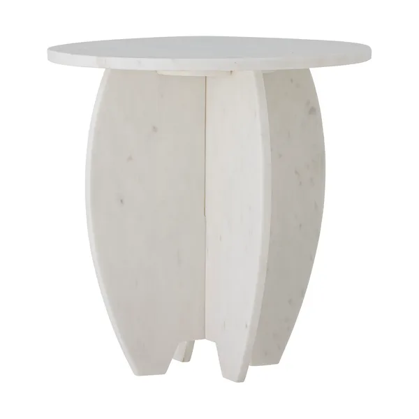 Sendai piedestal Ø30,5x31 cm, White