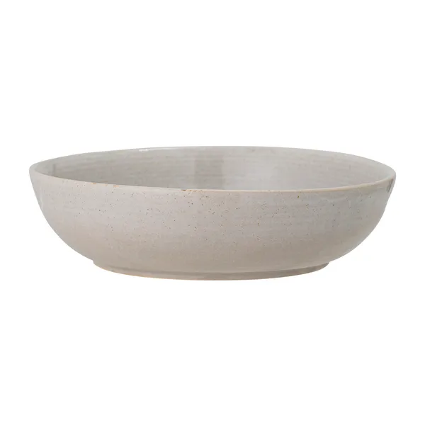 Taupe serveringsskål Ø26,5 cm