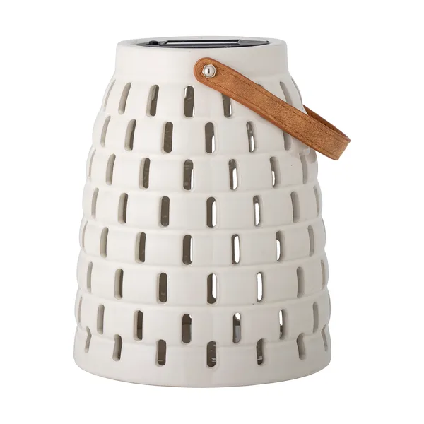 Trellis solcellslampa lanterna 20,5 cm, Natur