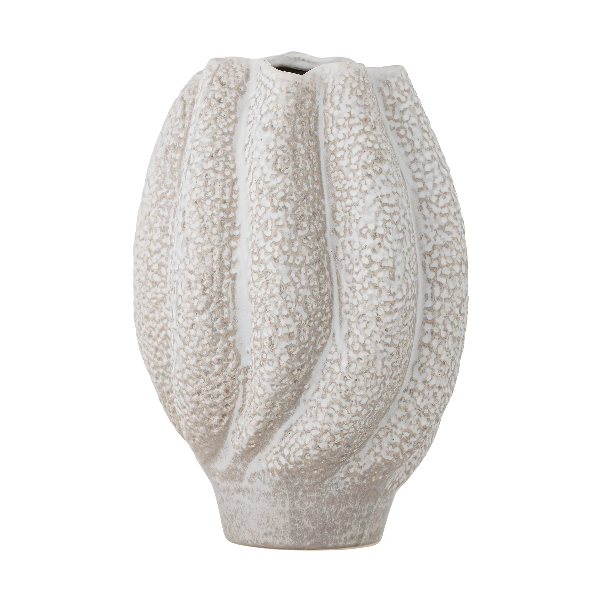Bloomingville Vase Cove Blanc