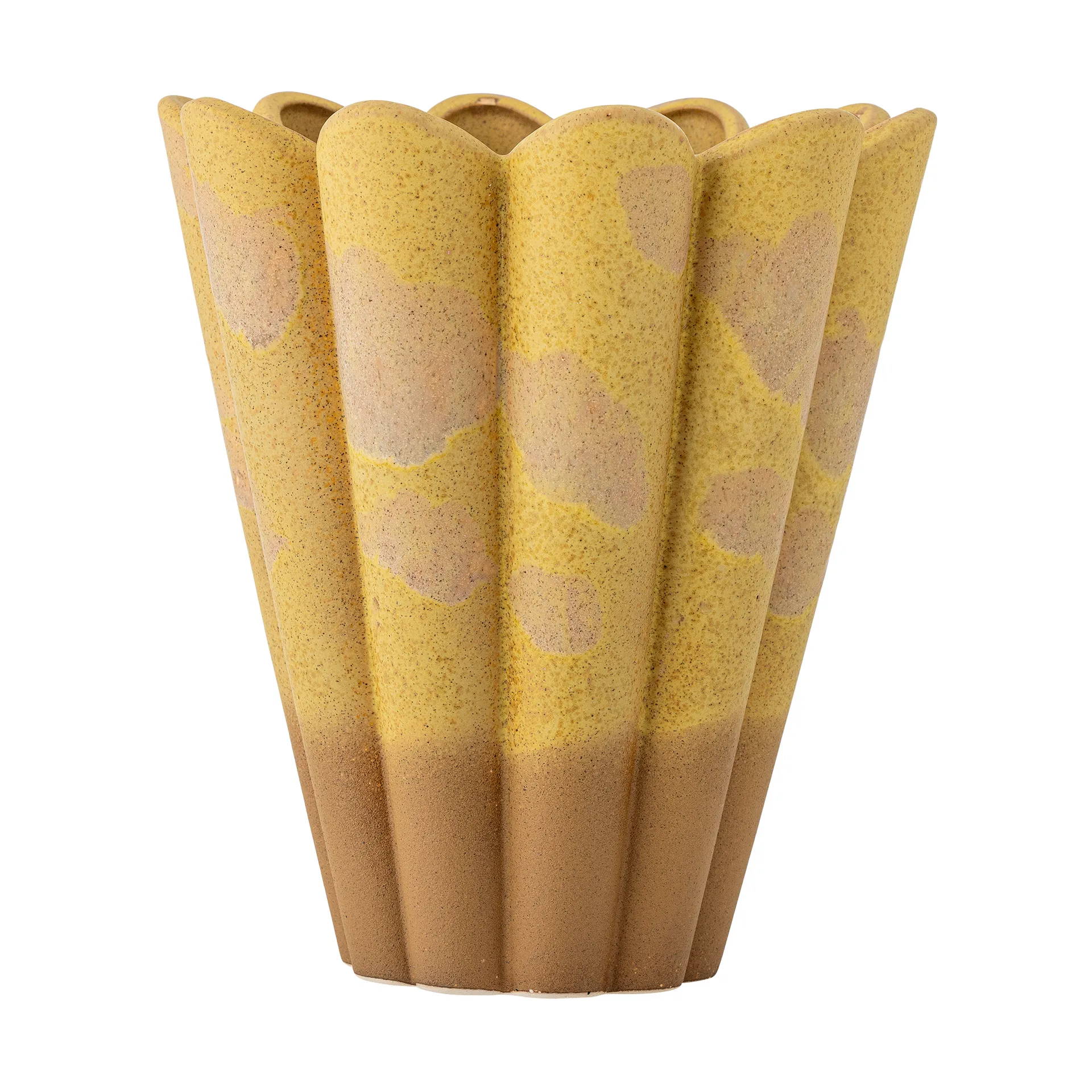 Bloomingville Vase Penn 25,5x29 cm Jaune