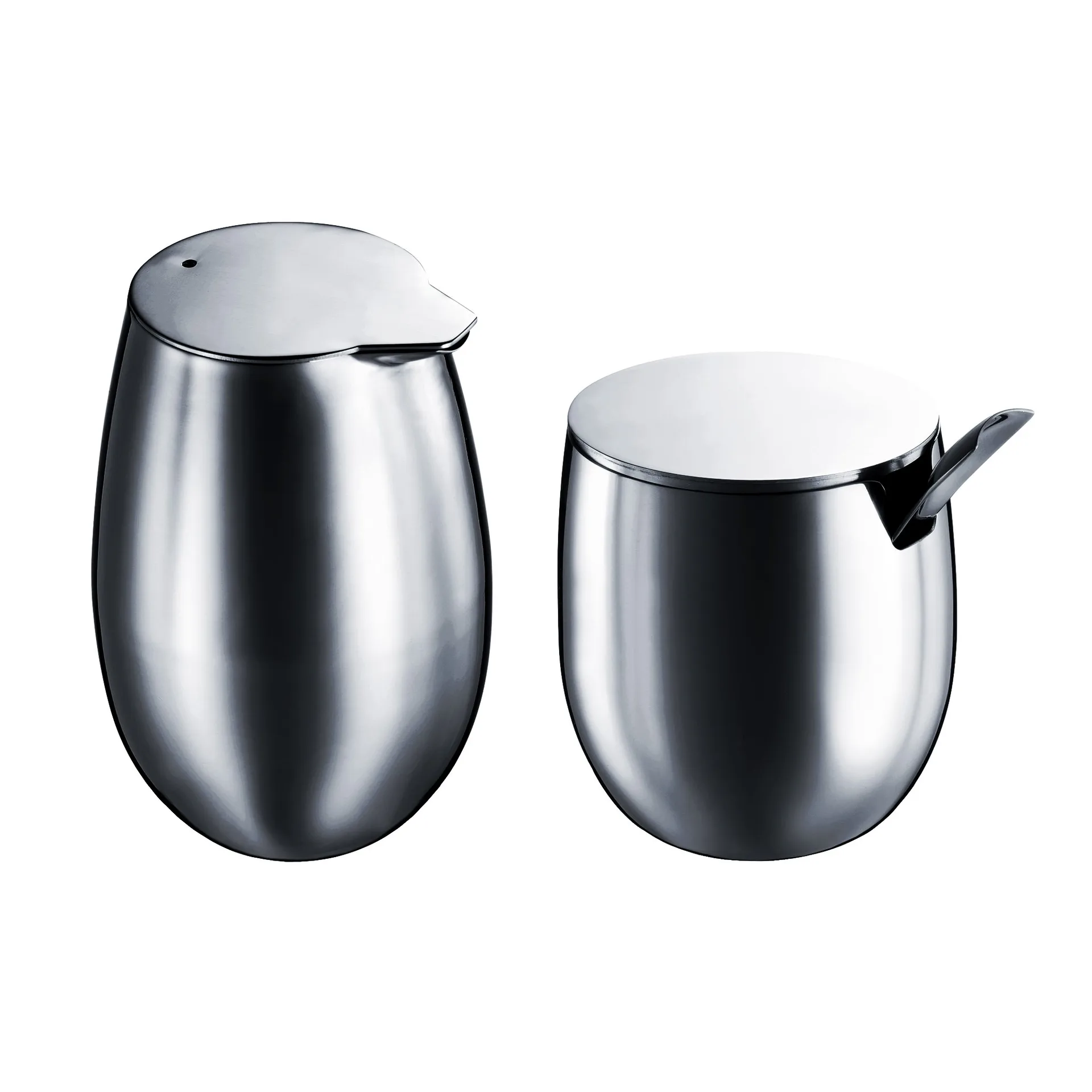Bodum Bodum Columbia sockersk&aring;l & gr&auml;ddkanna blank