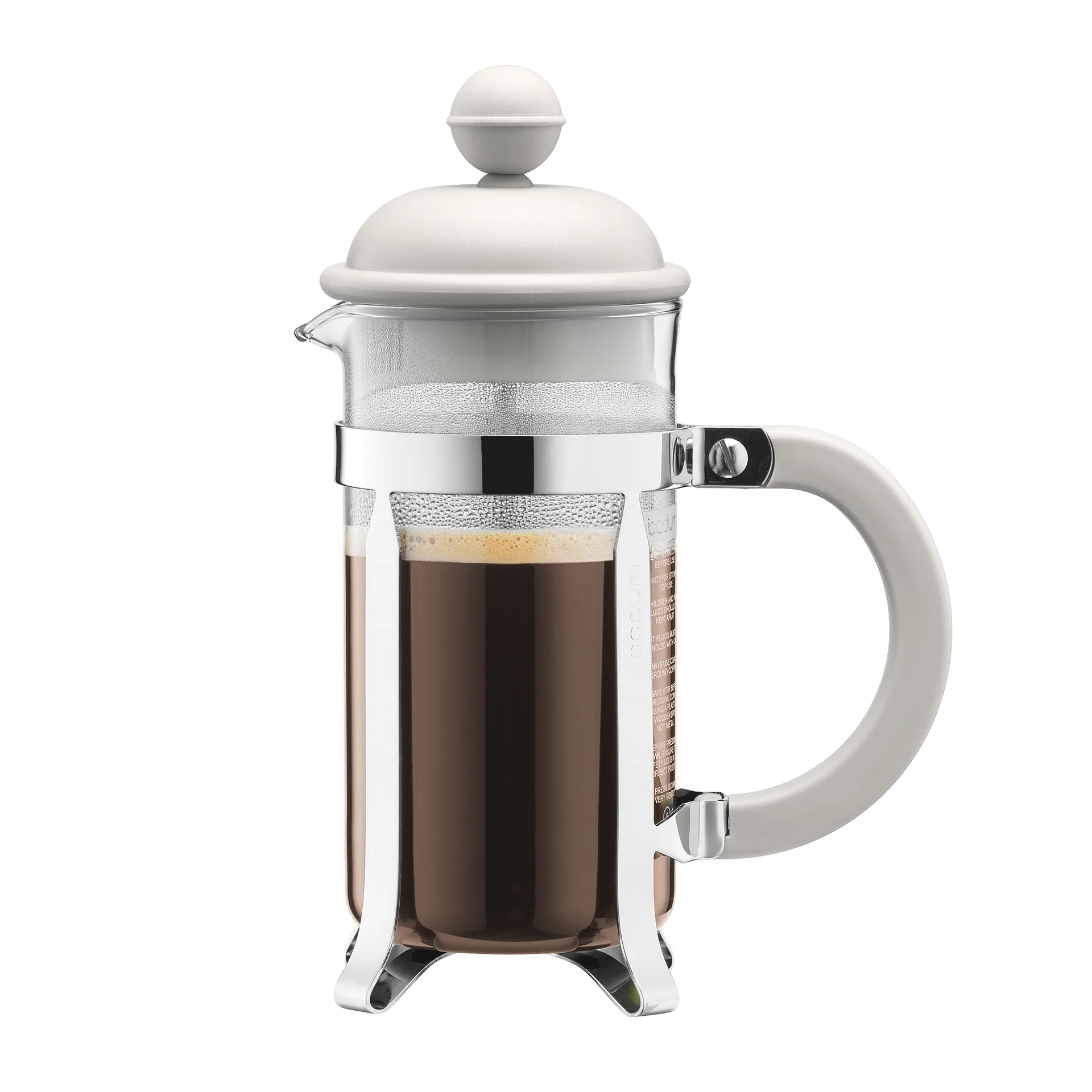 Bodum Bodum stempelkande Caffettiera hvid 3 kopper