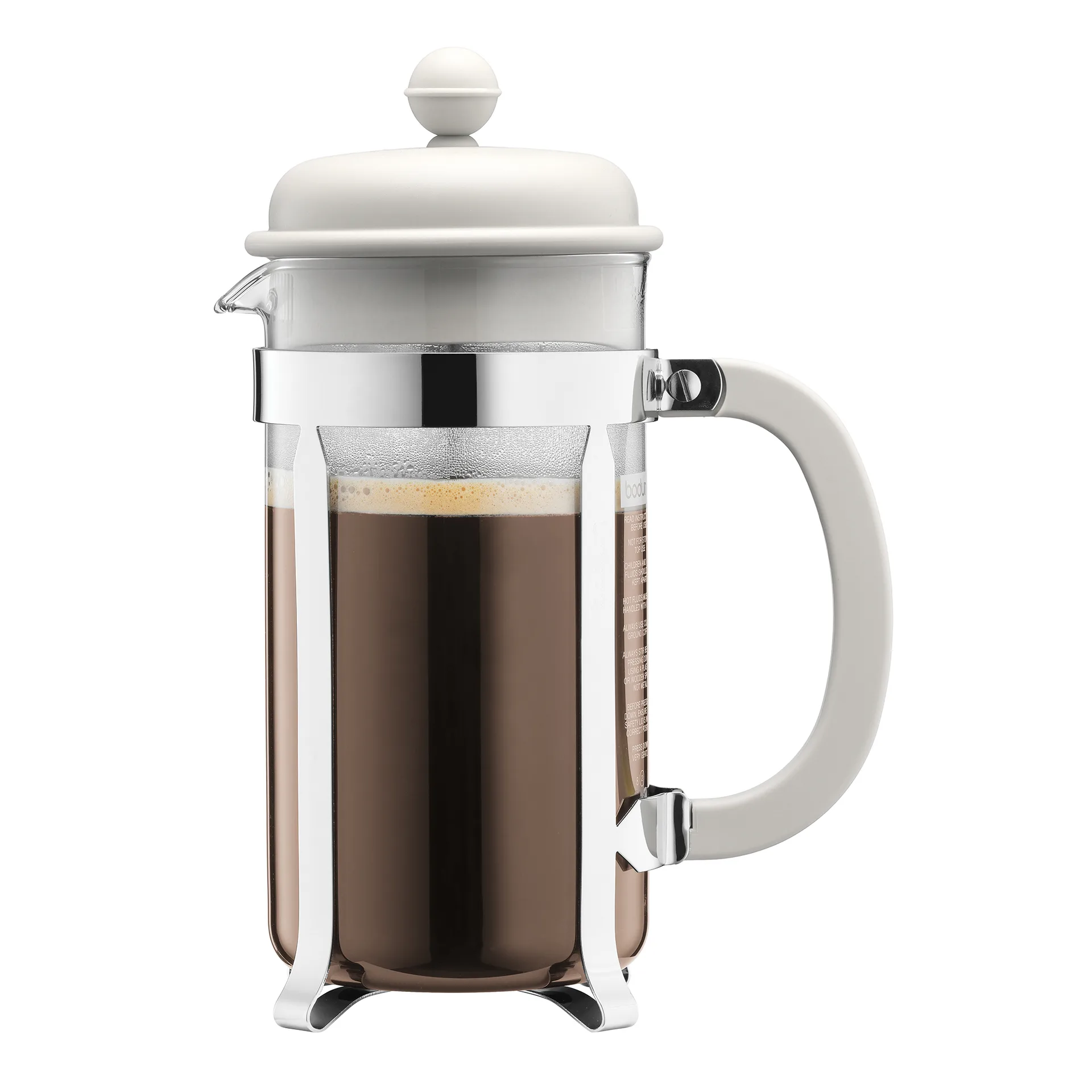 Bodum Bodum stempelkande Caffettiera hvid 8 kopper