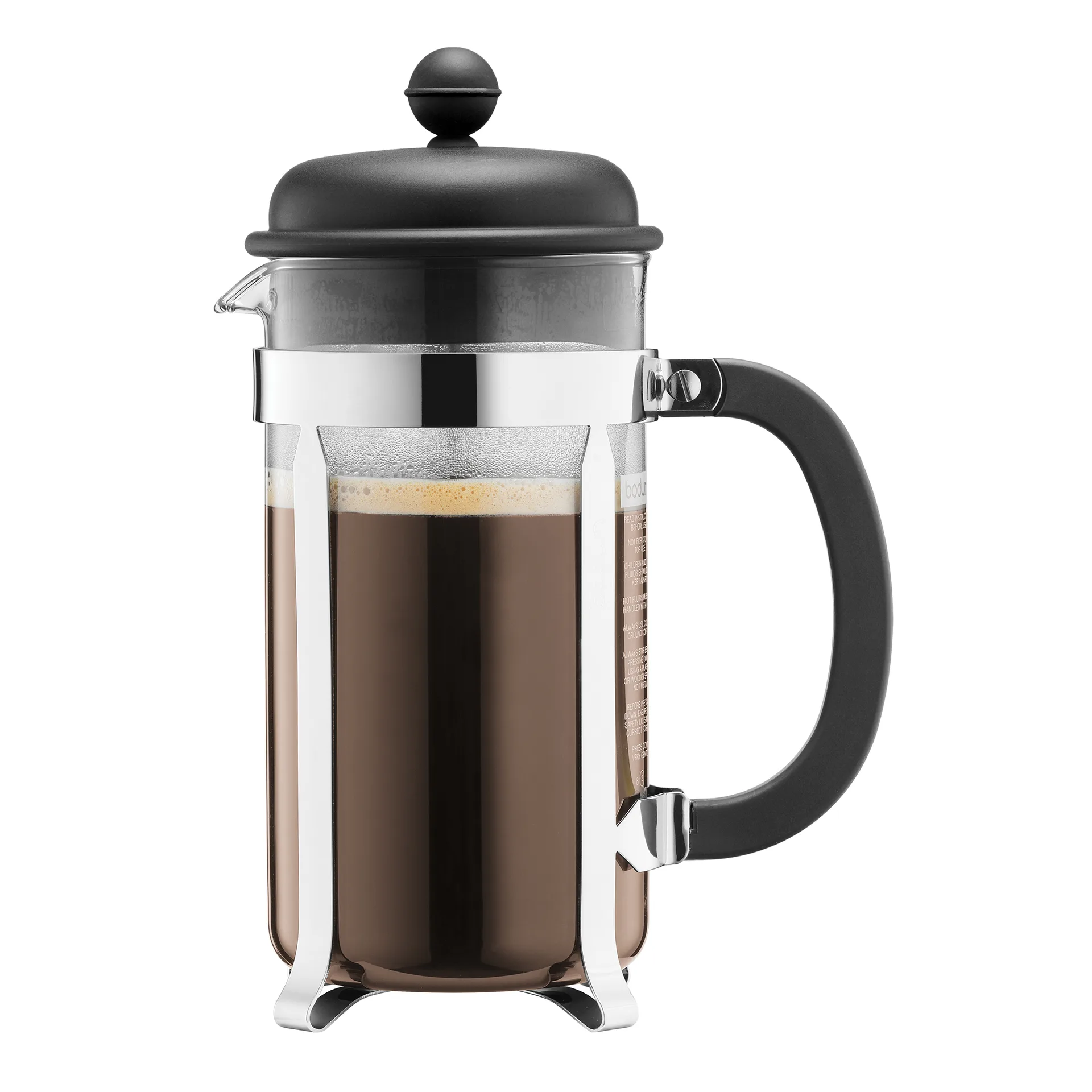 Bodum Bodum stempelkande Caffettiera sort 8 kopper