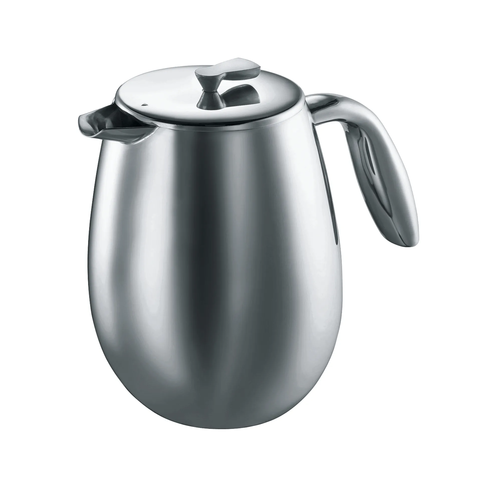 Bodum Columbia Stempelkande - 1,5L, 12 Kopper - Mat Krom