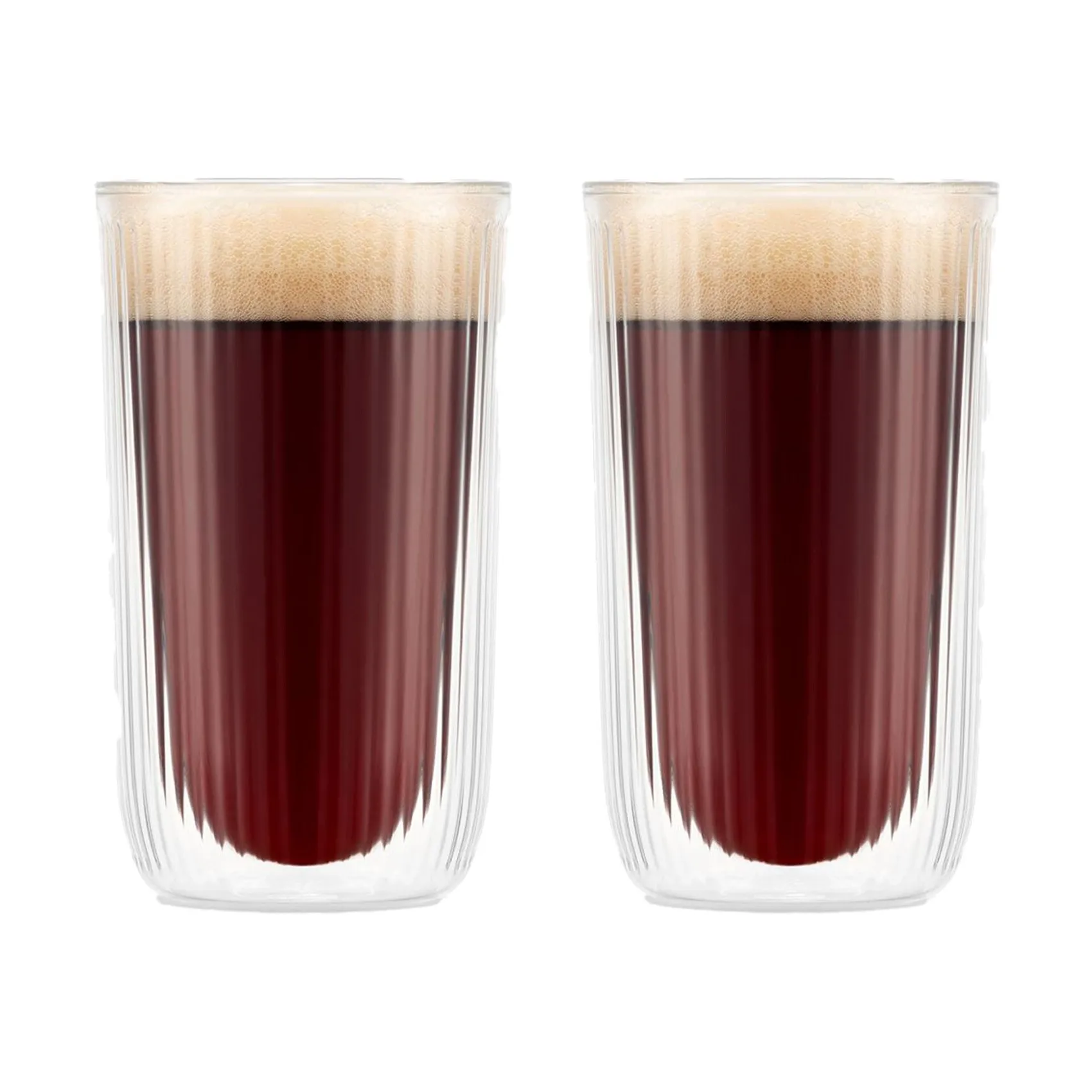 Bodum Douro dobbeltvægget ølglas 45 cl 2-pak Klar