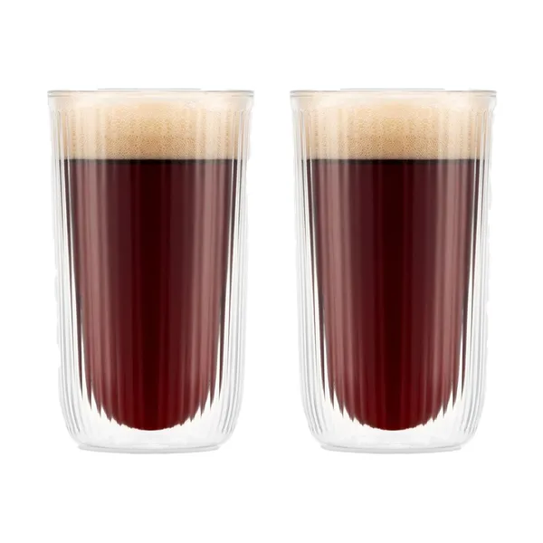 Douro dubbelväggigt ölglas 45 cl 2-pack, Klar