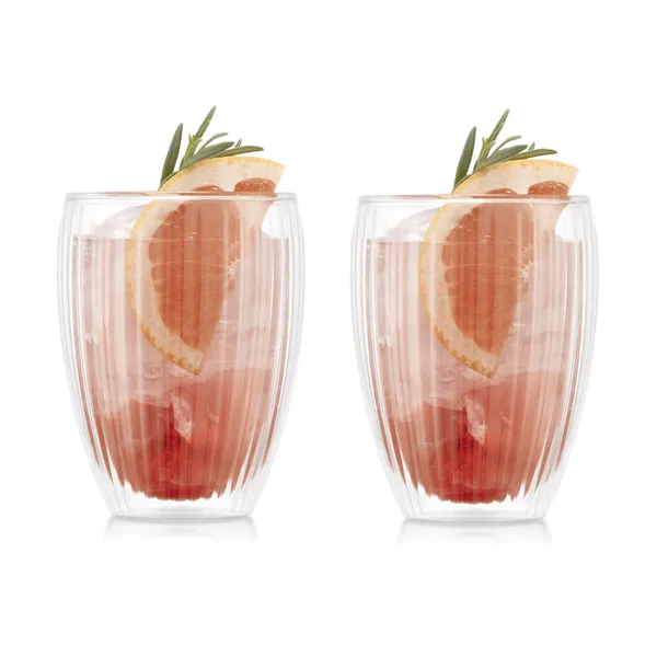 Pavina dubbelväggigt glas 32 cl 2-pack, Klar