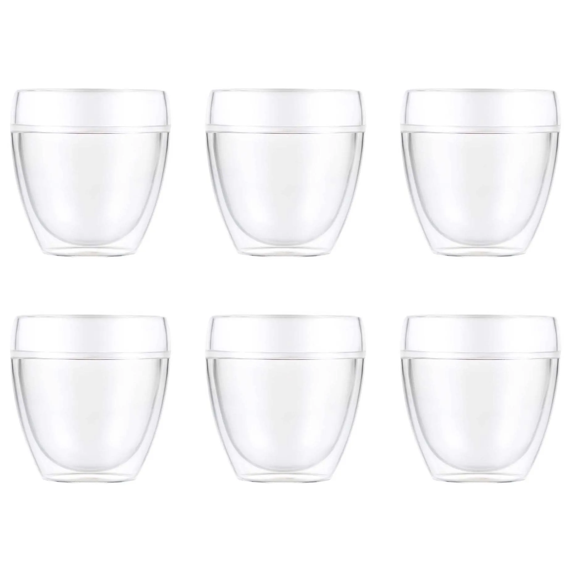 Bodum Pavina Outdoor dobbeltvægget plastglas 6-pak 25 cl