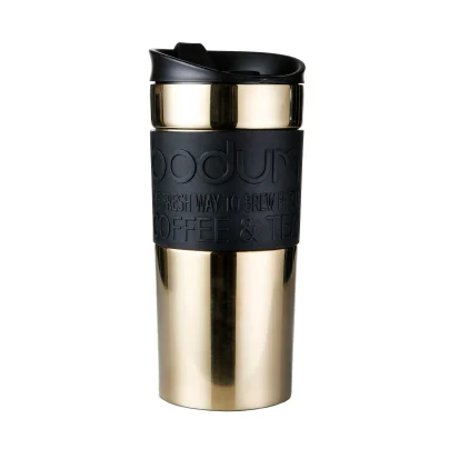 Travel mug resemugg 35 cl, Gull metal