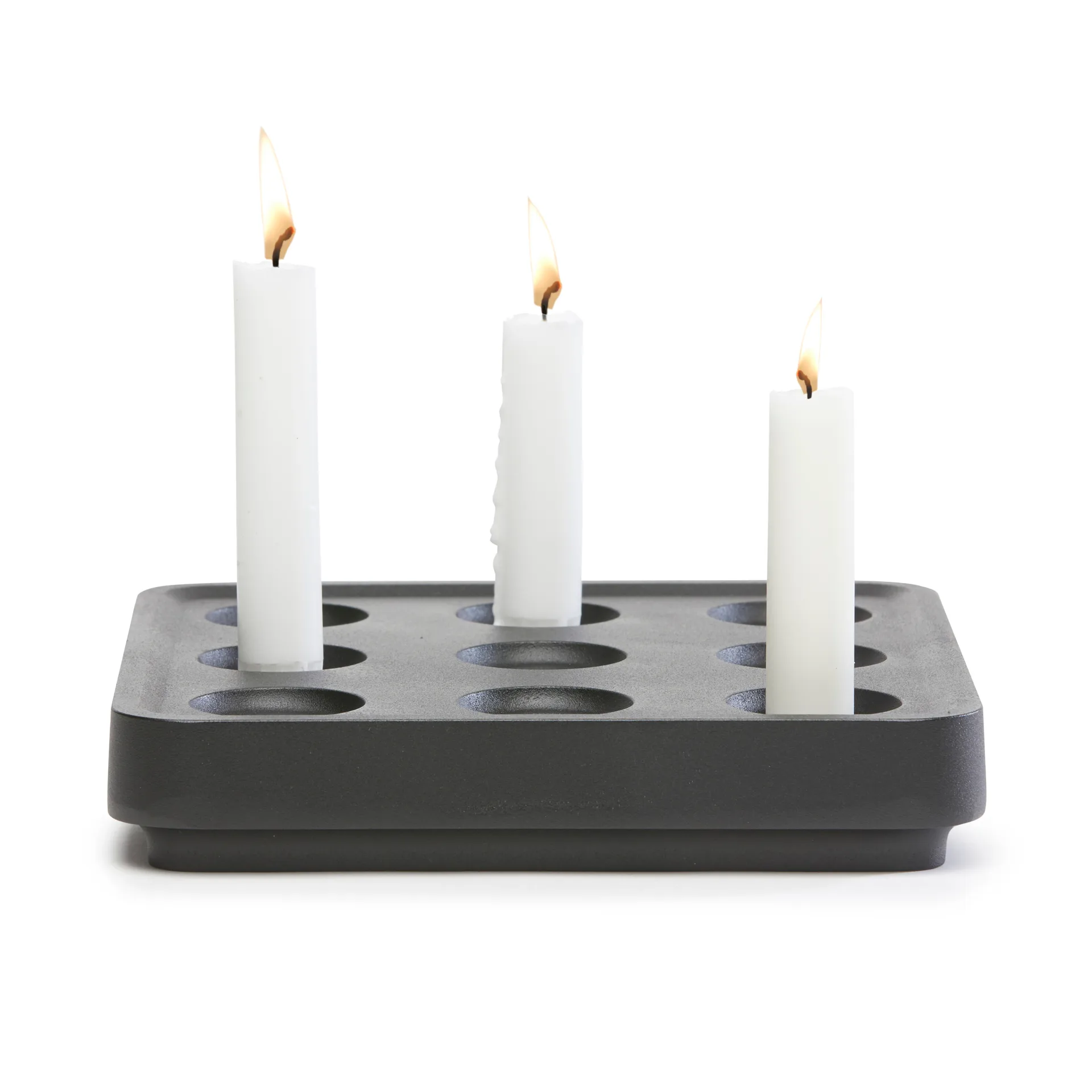 Born In Sweden Bougeoir Stumpastaken noir petit