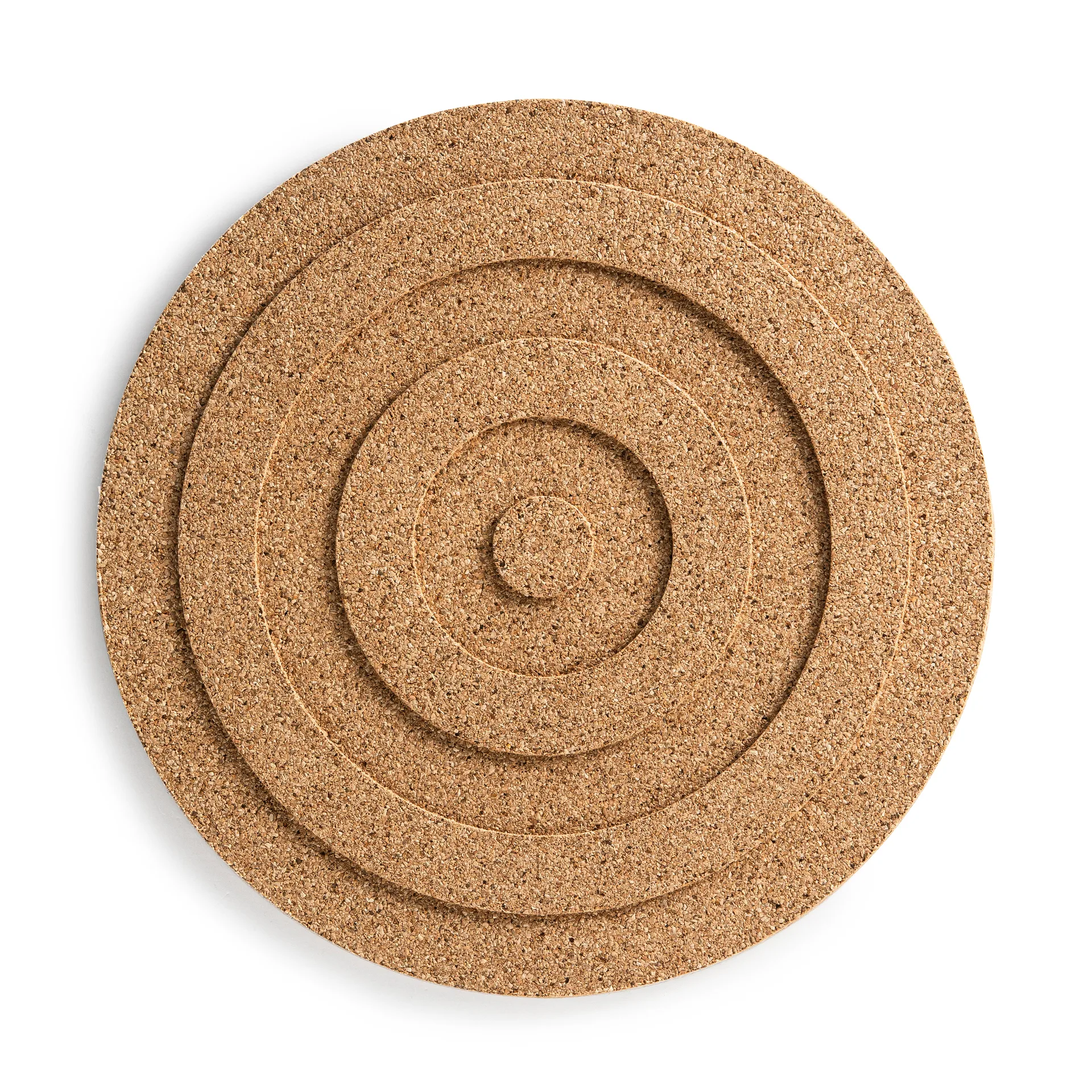 Born In Sweden Circle rund bordskåner Ø20 cm Brun