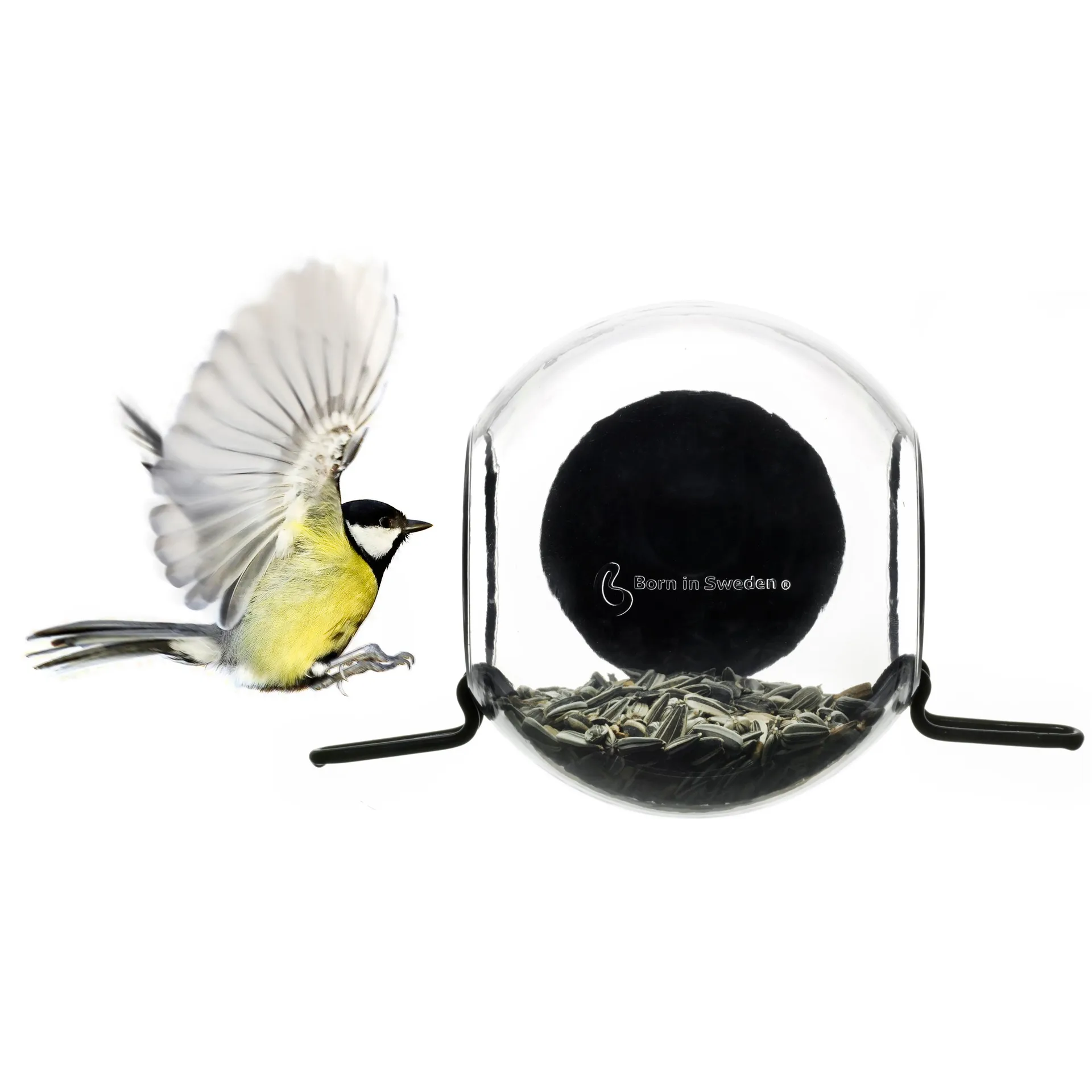 Born In Sweden Mangeoire à oiseaux plastique recyclable