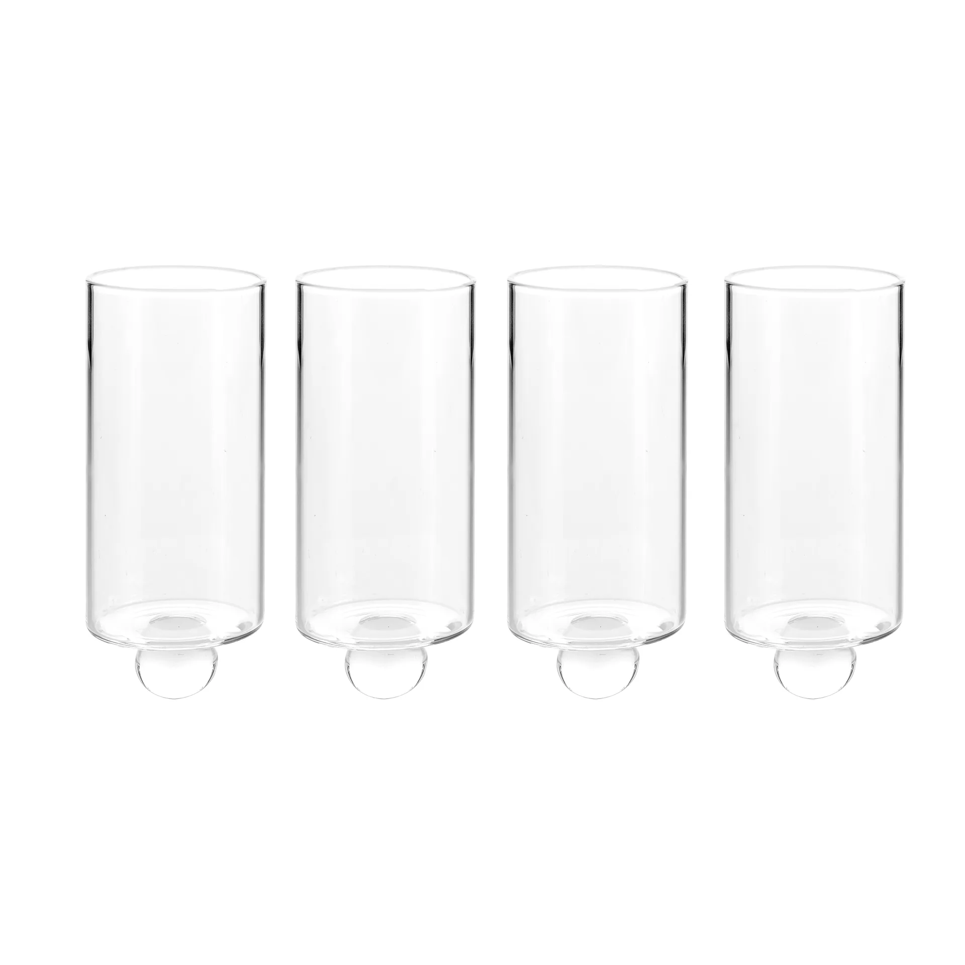 Born In Sweden Stumpastaken vase 4-pak Klar