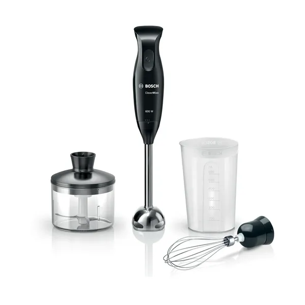 CleverMixx MSM2650B stavmixer set 600W, Svart