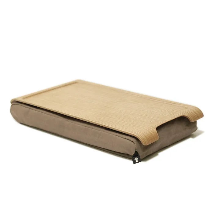 Bosign Plateau avec coussin mini sable-saule