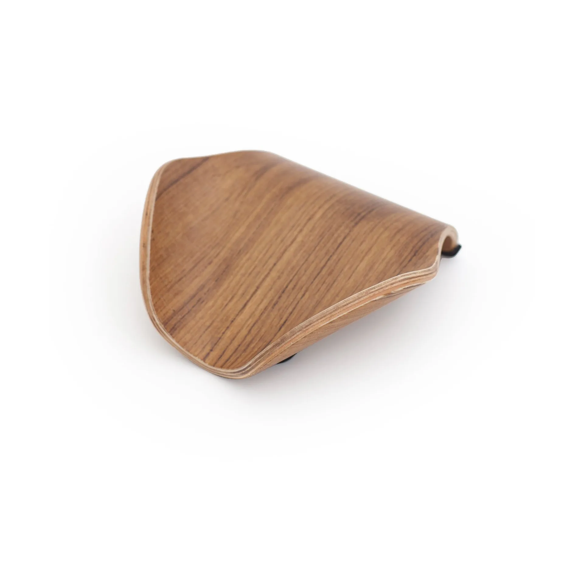 Bosign Porte-savon Leaf™ avec drainage 11,5x11,5 cm Noyer