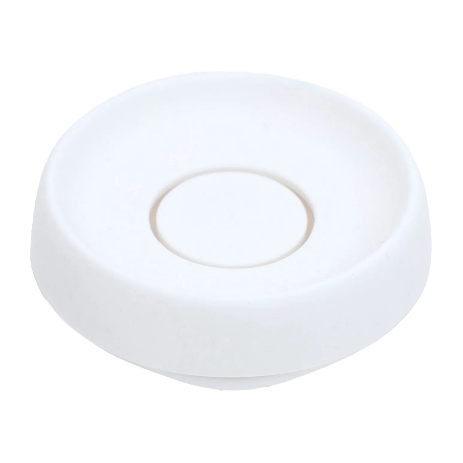 Bosign Porte-savon silicone avec égouttoir dissimulé medium Blanc