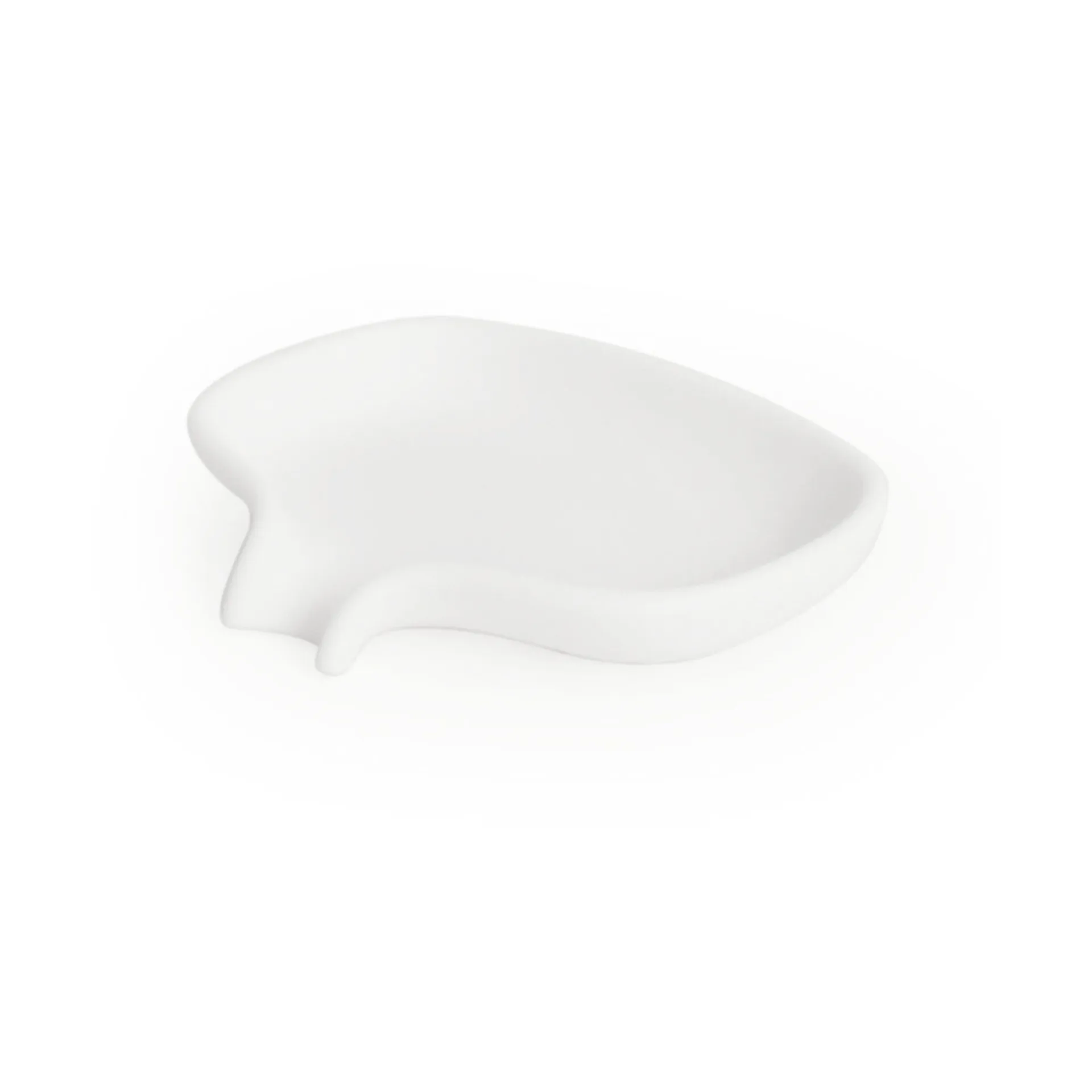 Bosign Porte-savon Soap Saver Flow avec bec d’écoulement small Blanc