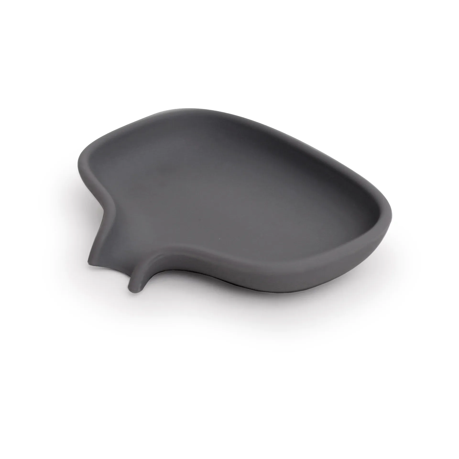 Bosign Porte-savon Soap Saver Flow avec bec d’écoulement small Gris graphite