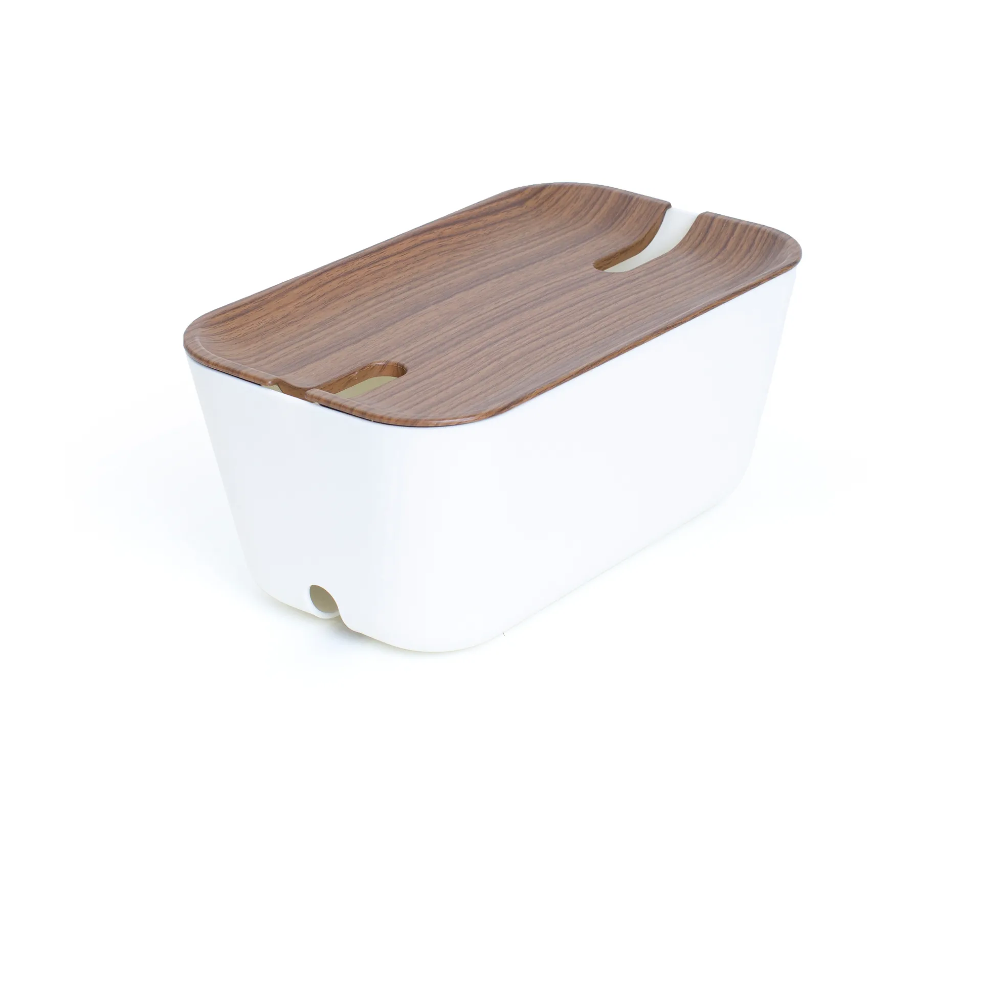 Bosign Range câbles M Décor en bois foncé