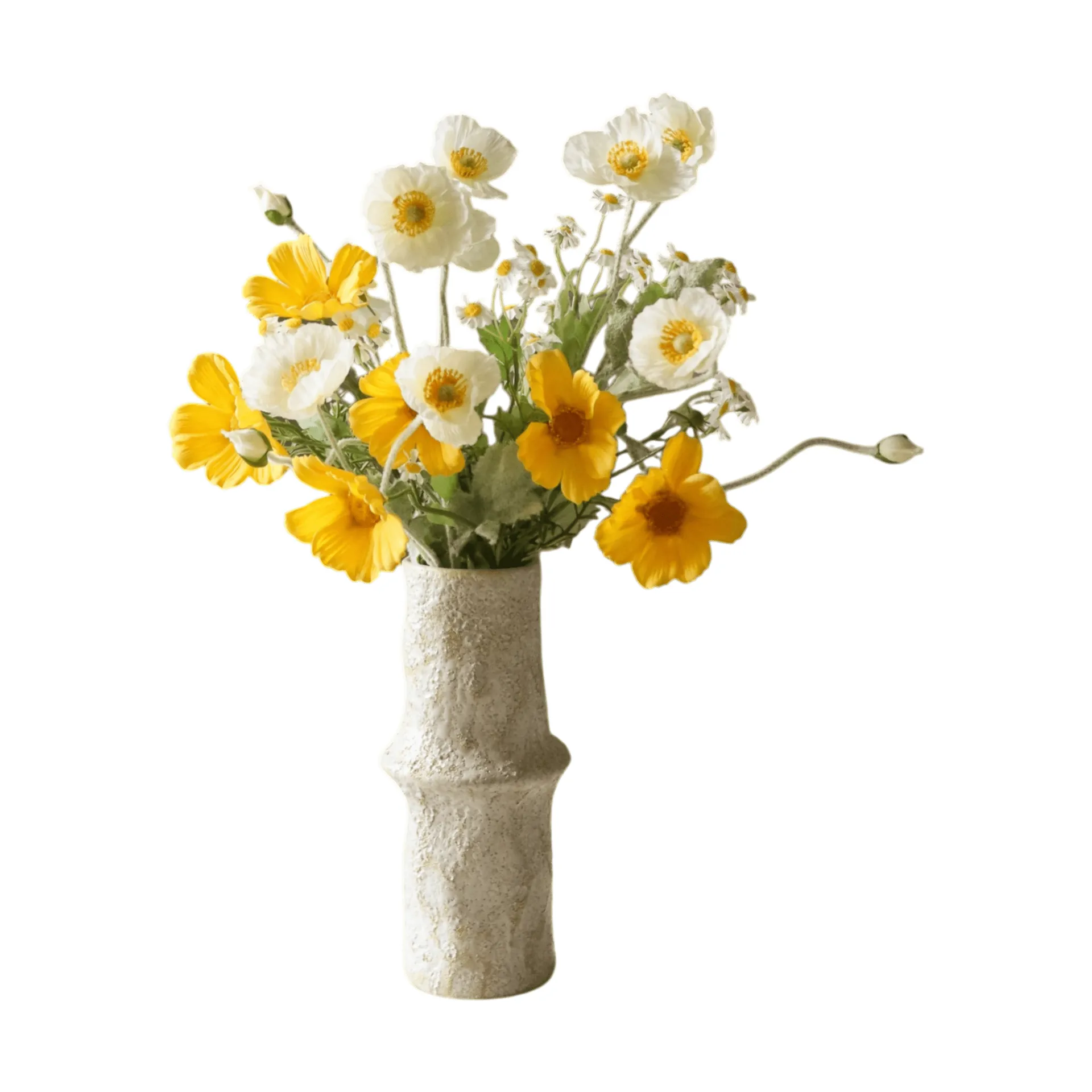 Botané Bouquet artificiel Le Natural Pâquerette-préstkrage 7 pcs
