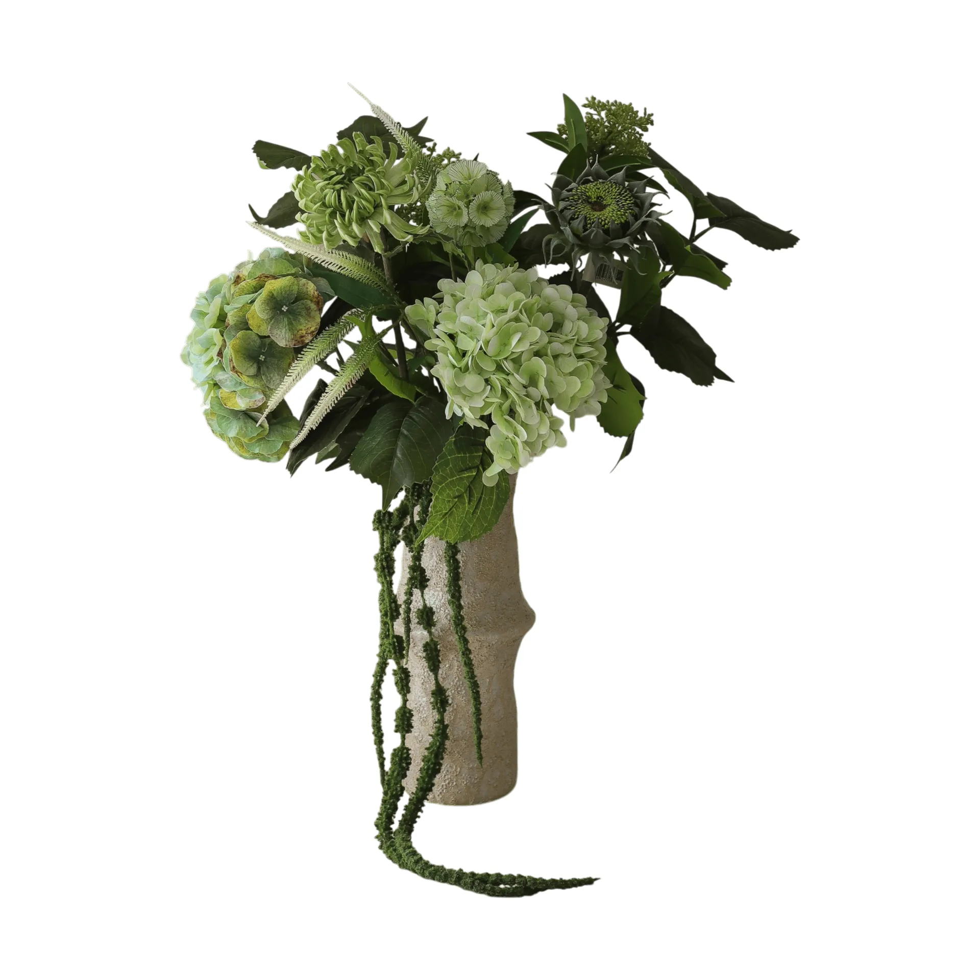 Botané Bouquet artificiel Sage Garden Hortensia-dahlia semi-cactus, , 10 pièces