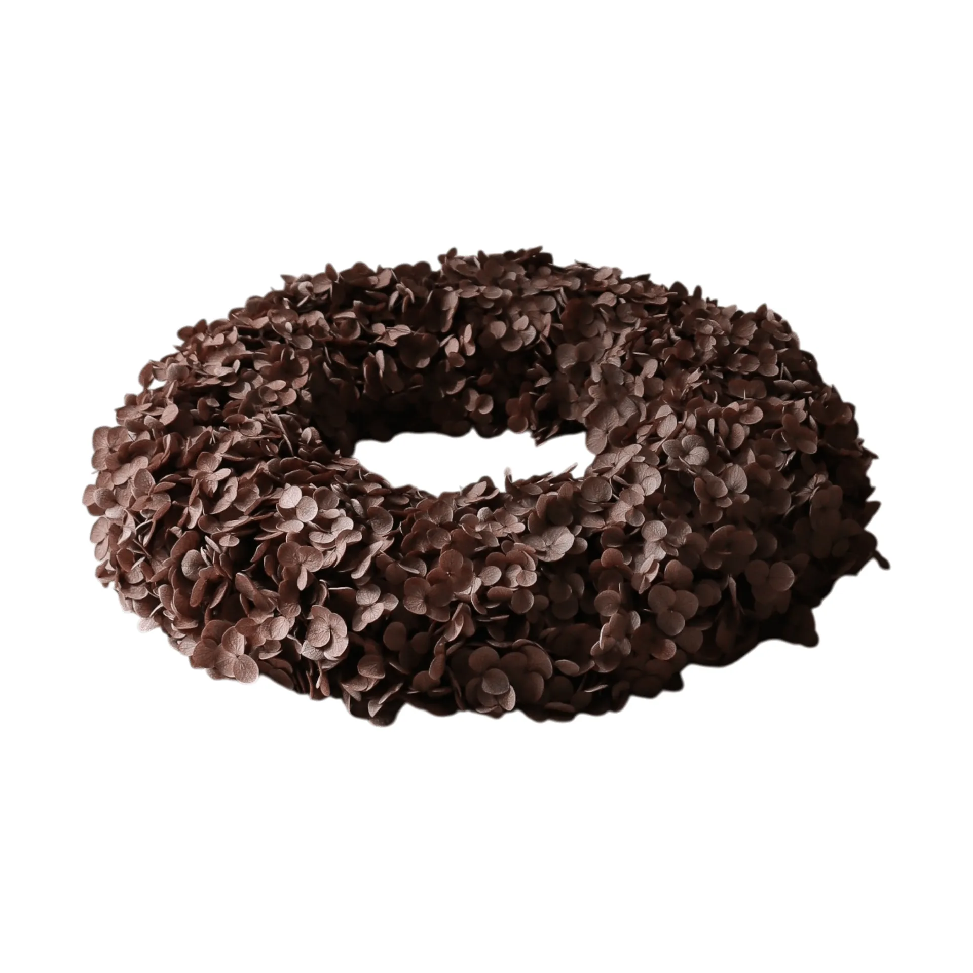 Botané Hortensia Wreath kukkakranssi Brown, 40 cm