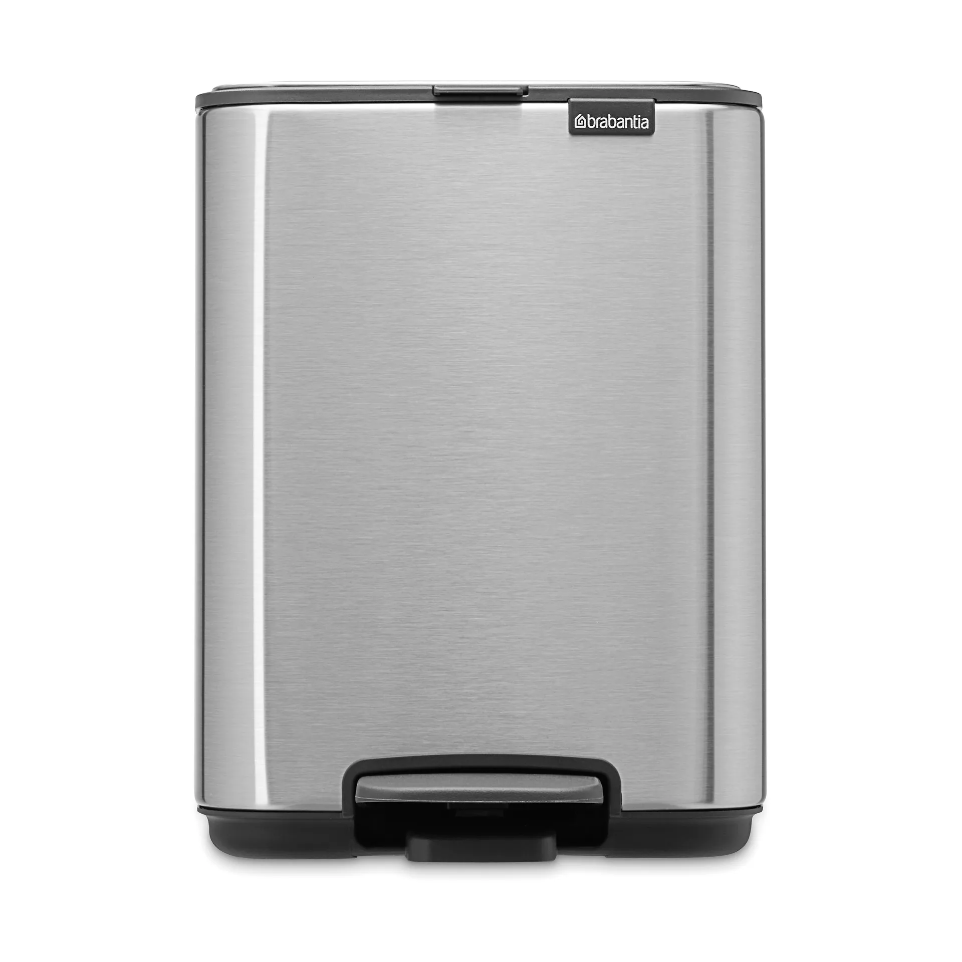 Brabantia Bo pedalspand 4 l Matt Steel Fingerprint Proof billede