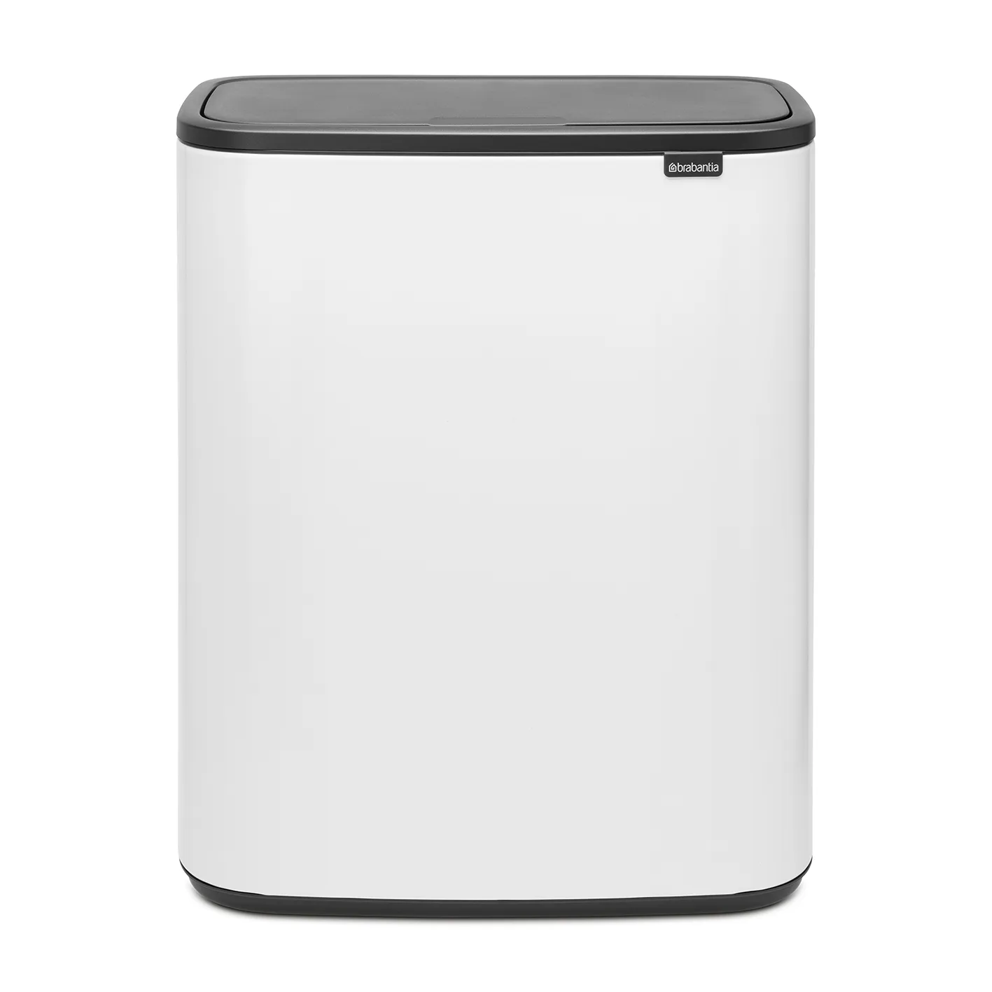 Brabantia Affaldsspand med låg | Bo Touch | 2 x 30 Liter | Hvid