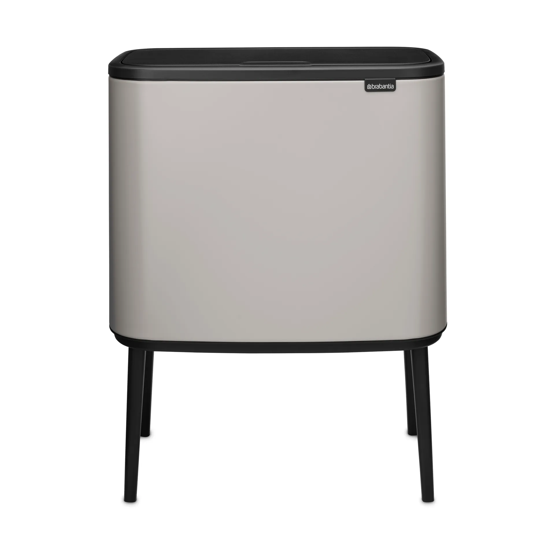 Brabantia Bo touch bin 3 x 11 liter Soft grey