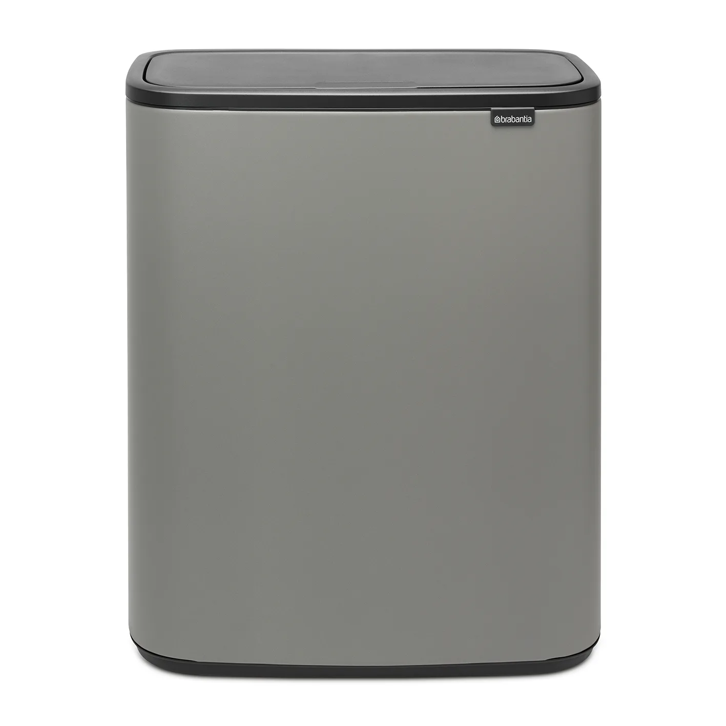 Brabantia Bo touch bin 60 L Mineral concrete grey billede