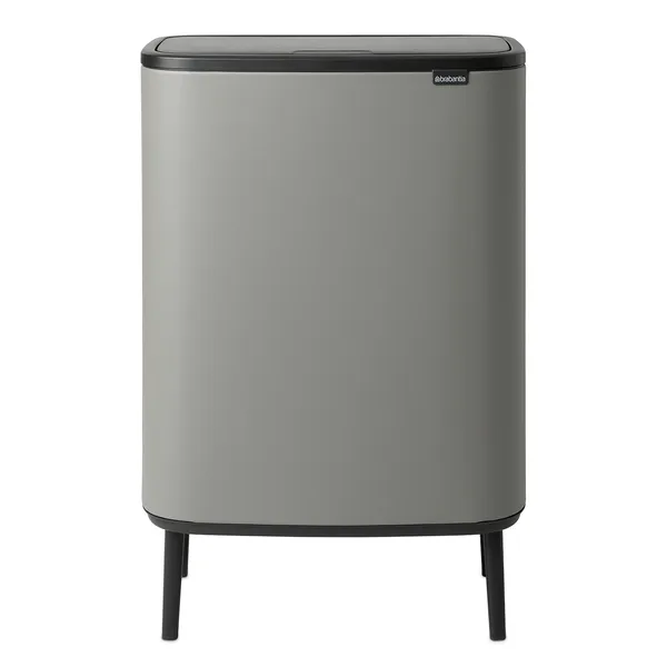 Bo touch bin high 60 L, Mineral concrete