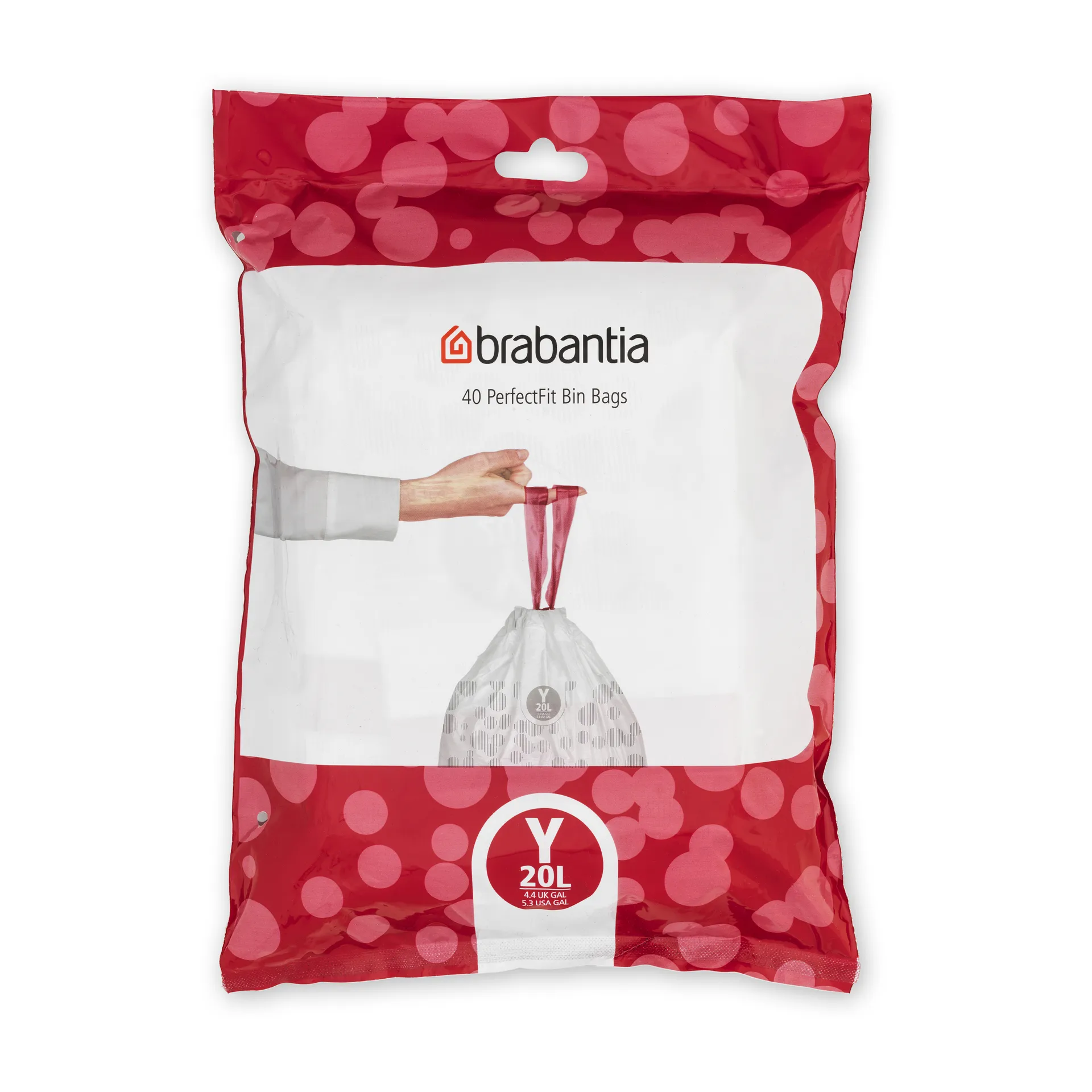 Brabantia Affaldsposer Brabantia PerfectFit, Y, 20L, 40 st 138263 Modsvarer: N/A