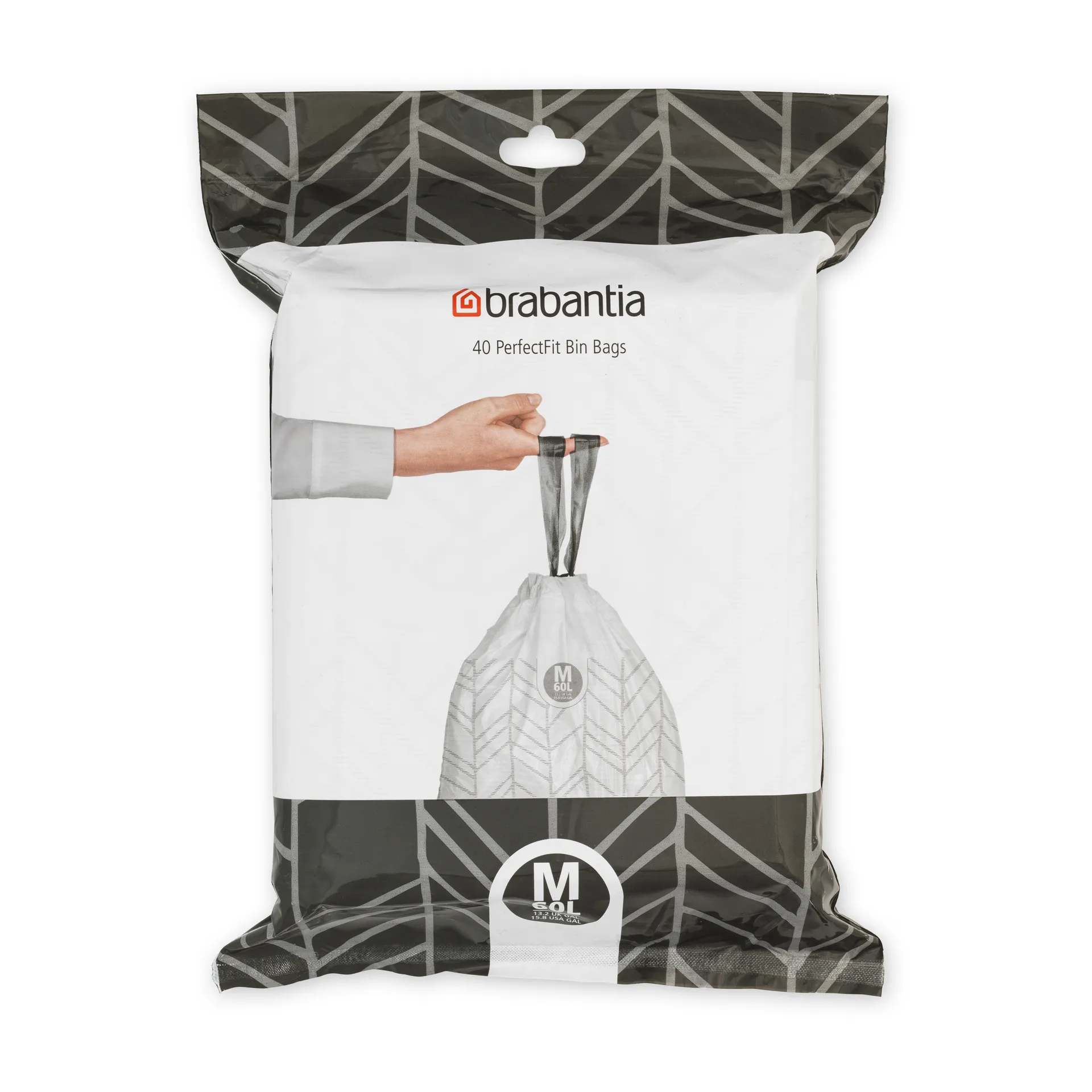 Brabantia Affaldsposer Brabantia PerfectFit M, 60 l, Dispenser, 30 p 138829 Modsvarer: N/A