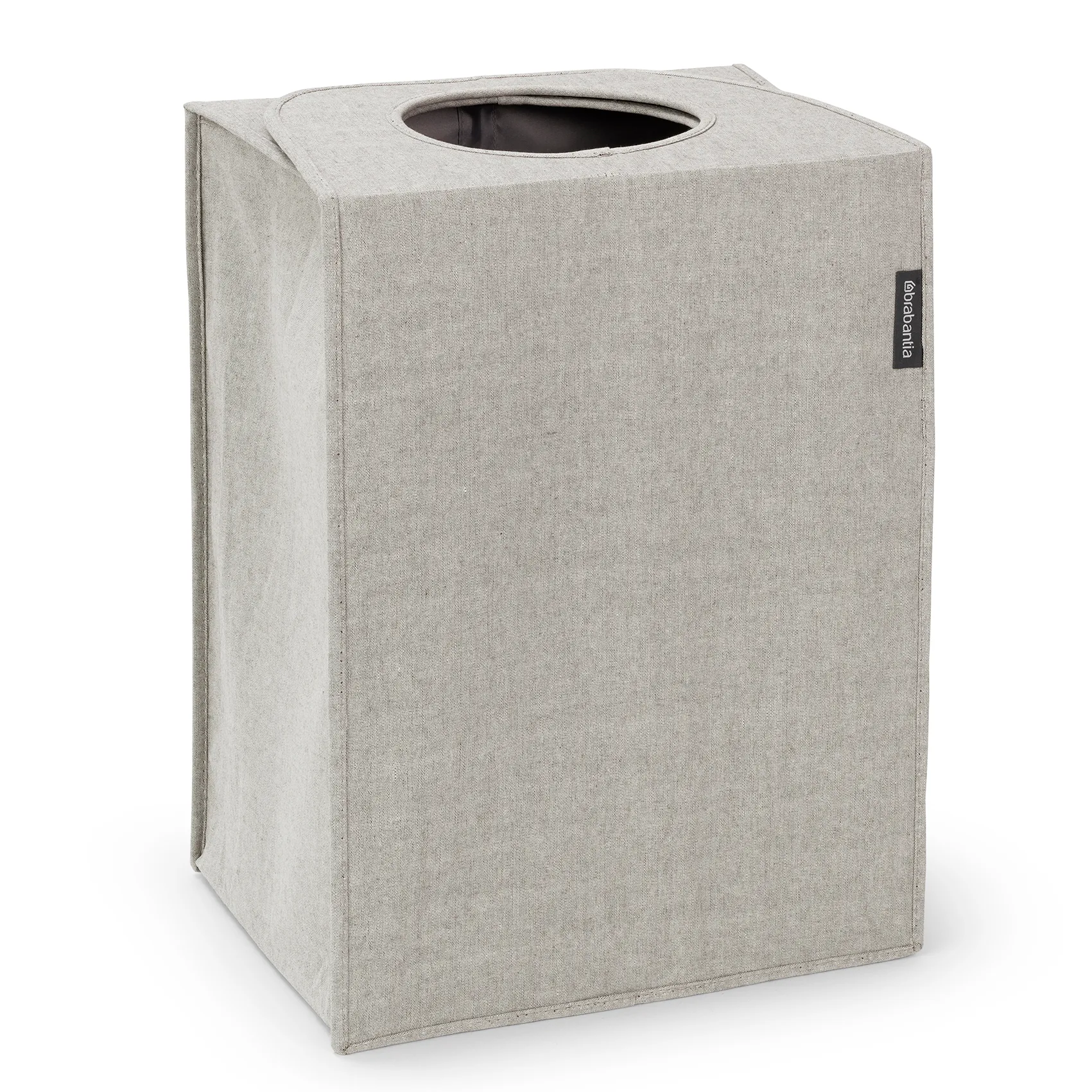 Brabantia Brabantia tvättkorg tyg rektangulär 55 liter Ljusgrå