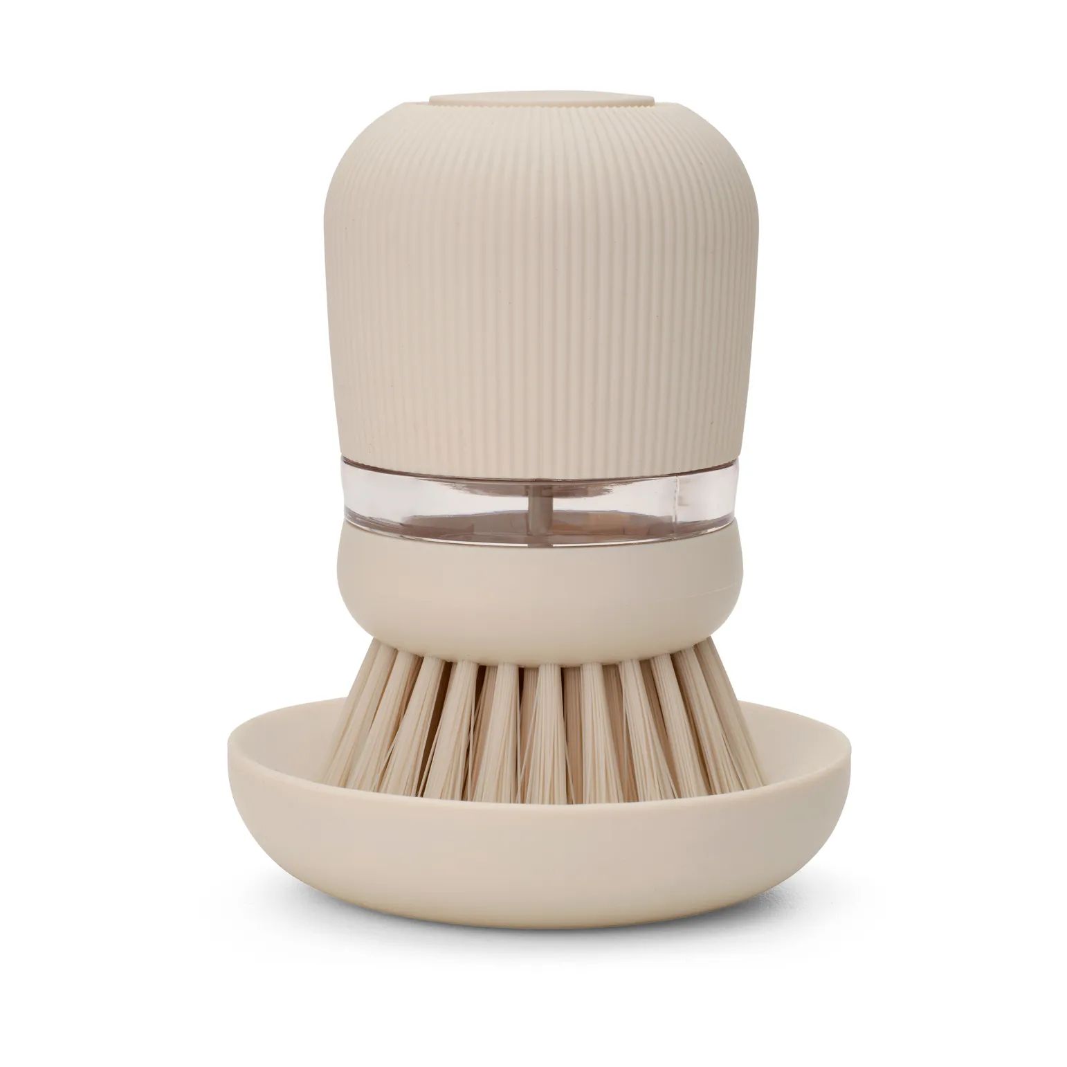 Brabantia Brosse à vaisselle avec distributeur de savon Brabantia Soft beige
