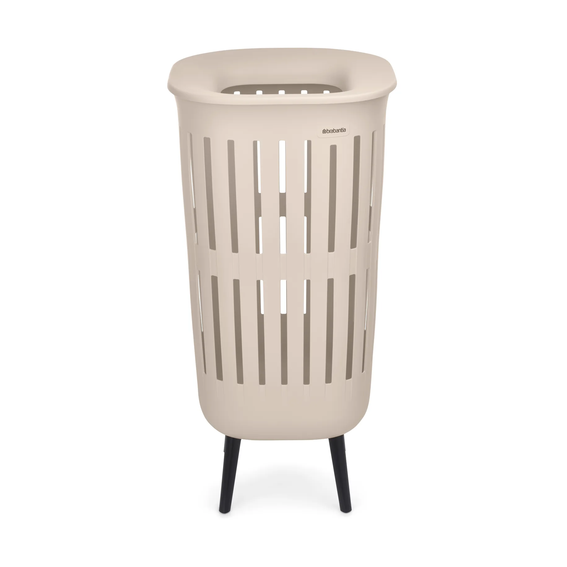 Brabantia Collect-It vasketøjskurv med ben 55 liter, Soft Beige